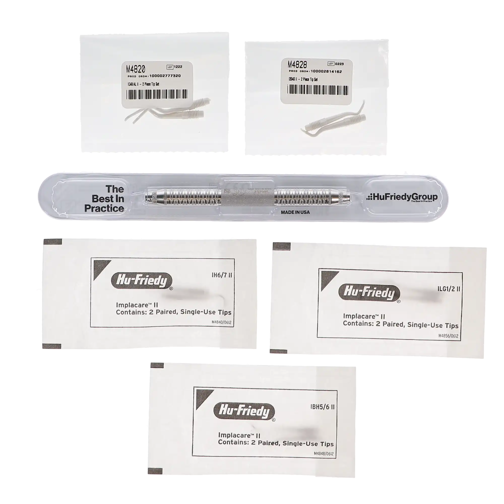 Hu-Friedy Implacare II Implant Maintenance Scaler Intro Kit, IMPLINTRO6, 1 Kit thumbnail 4