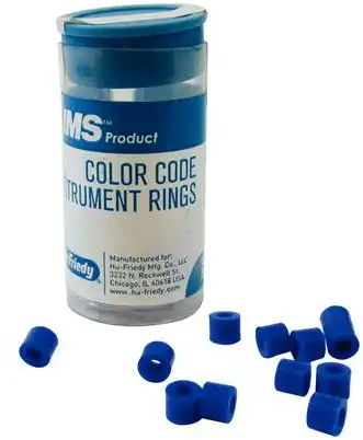 Hu-Friedy IMS Color Code Instrument Rings, Regular, Blue, 50/Pkg, IMS-1288 thumbnail 5