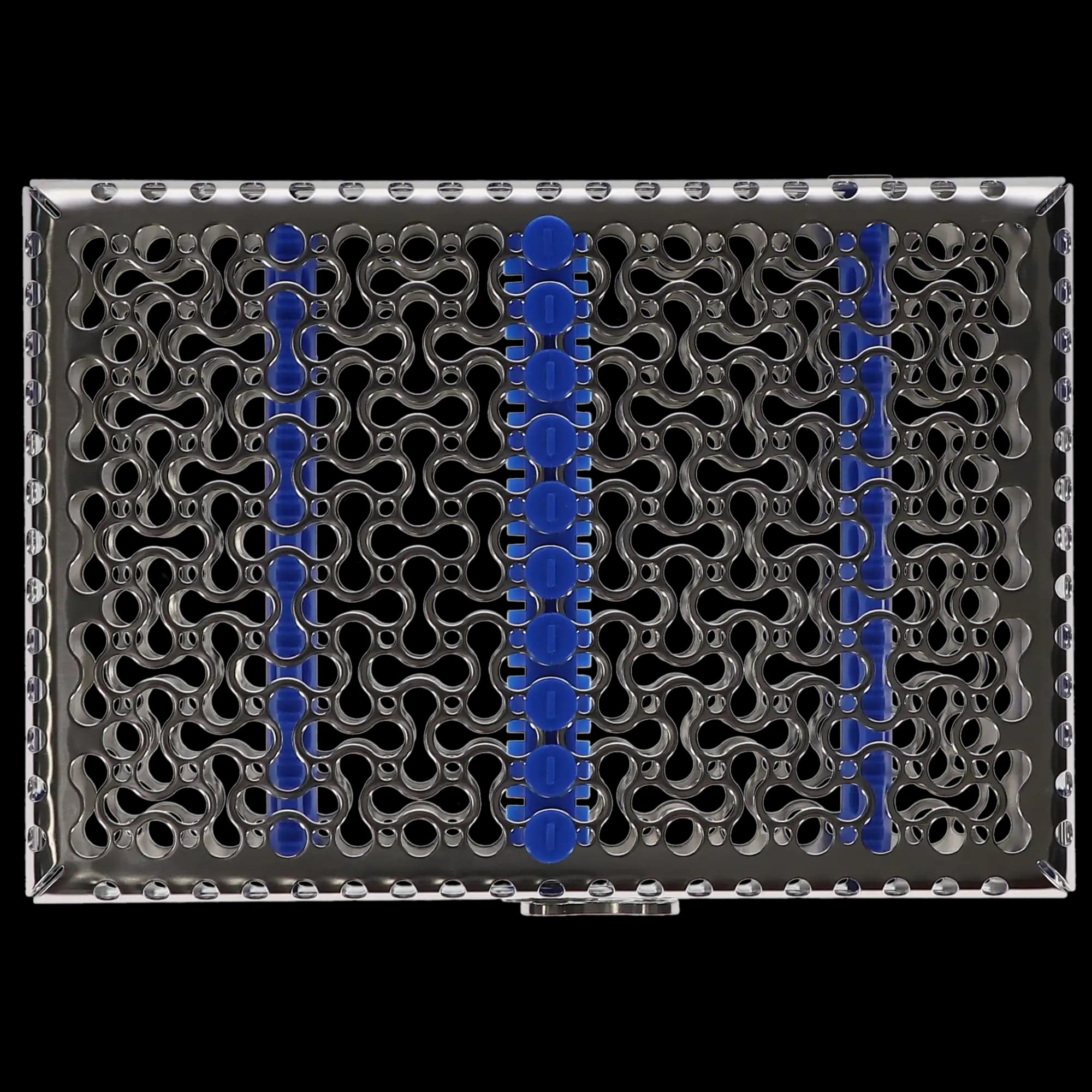 Hu-Friedy IMS Infinity Series Cassette, 10-Instrument, Small, Blue, 1/Pk, IMN5108 thumbnail 3