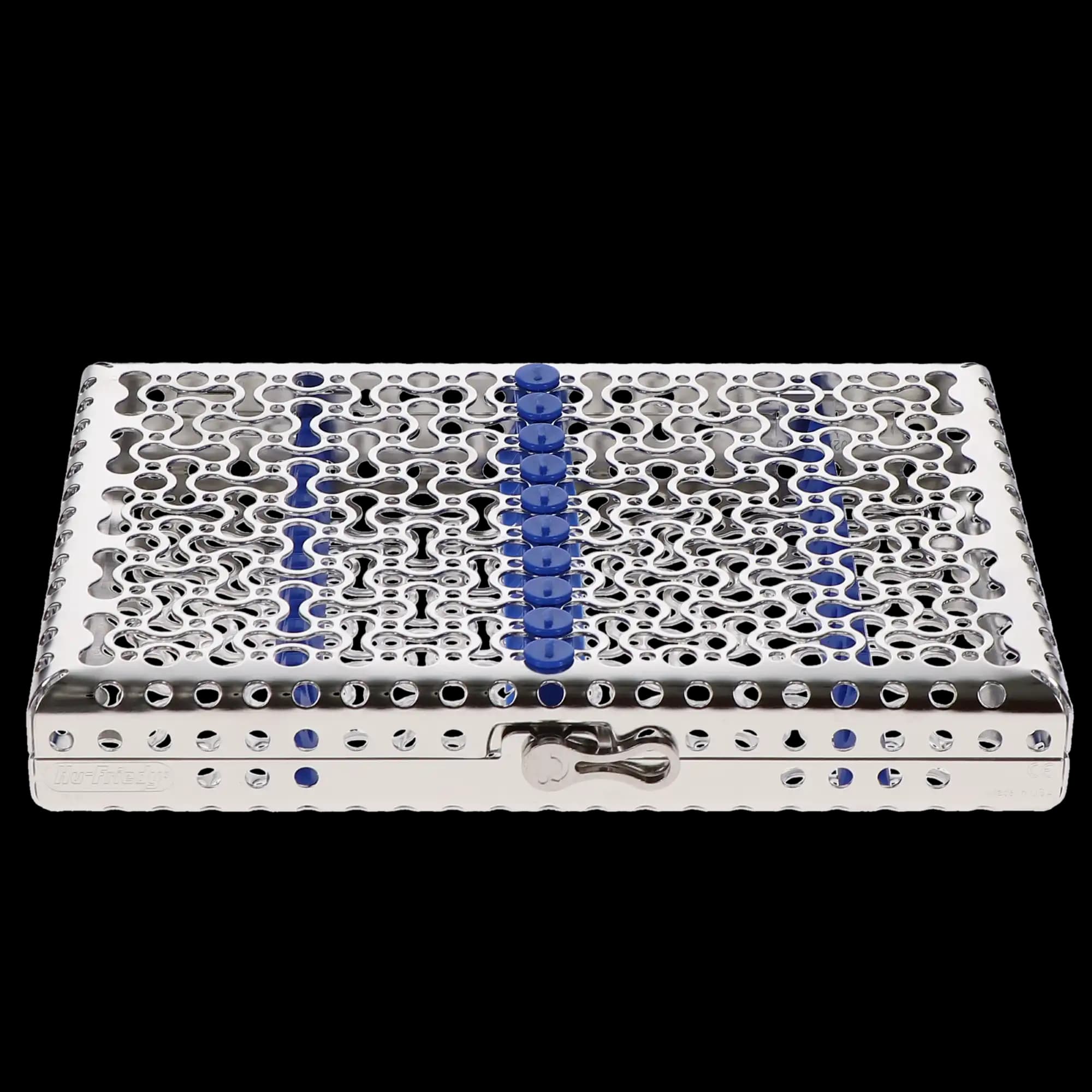 Hu-Friedy IMS Infinity Series Cassette, 10-Instrument, Small, Blue, 1/Pk, IMN5108 thumbnail 6