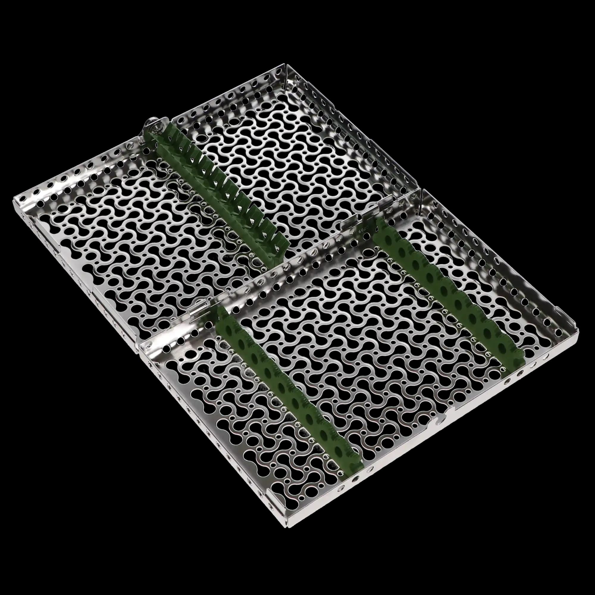 Hu-Friedy IMS Infinity Series 10-Instrument Small Cassette, Green, IMN5109 thumbnail 4