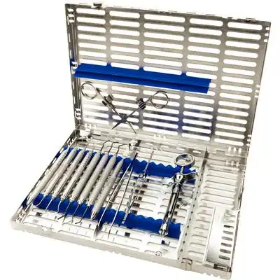 Hu-Friedy IMS Signature Series Cassette, 16-Instrument, Large, Blue, IM4168 thumbnail 2