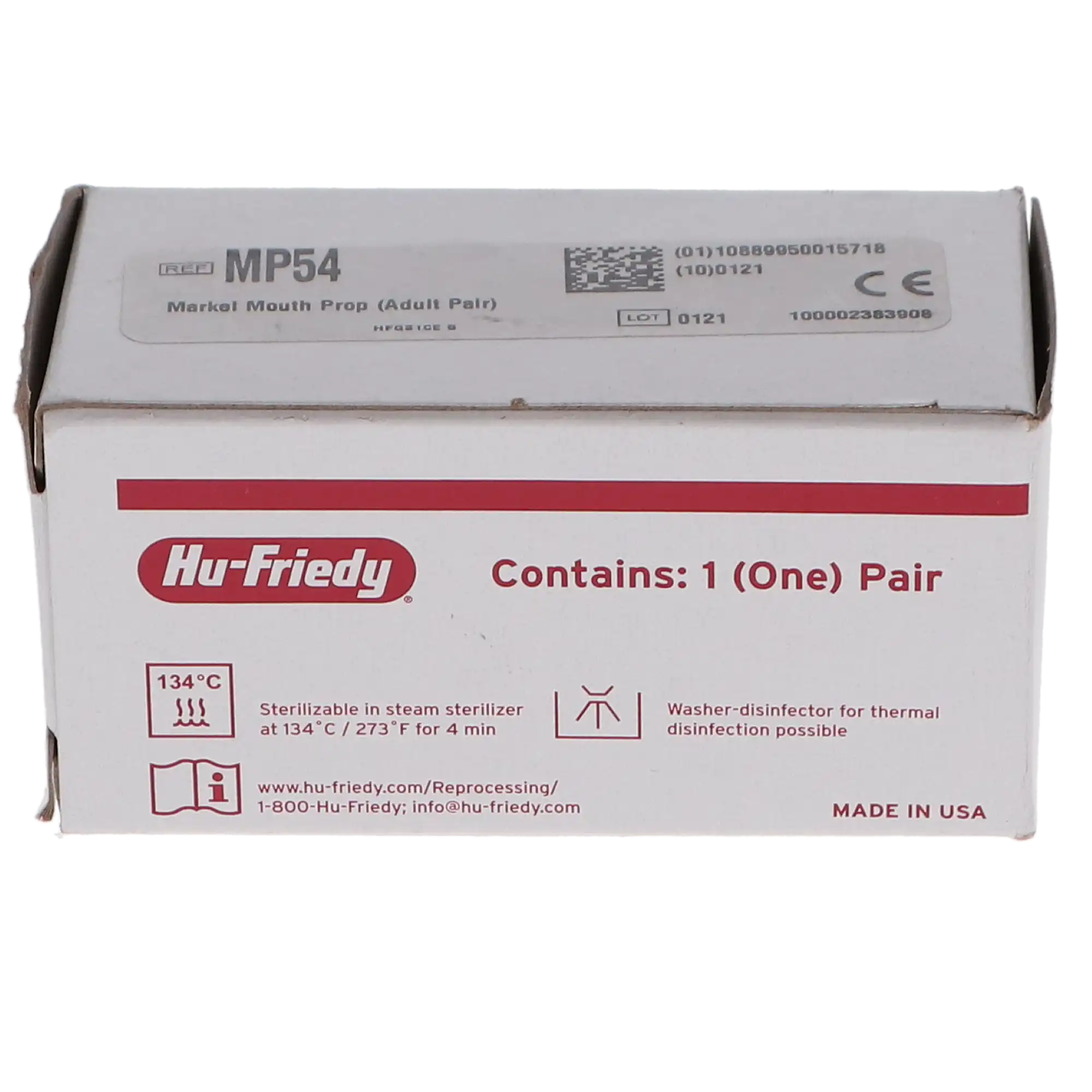 Hu-Friedy Markel Mouth Props, Adult, Latex-Free, 2/Pk, MP54 thumbnail 5