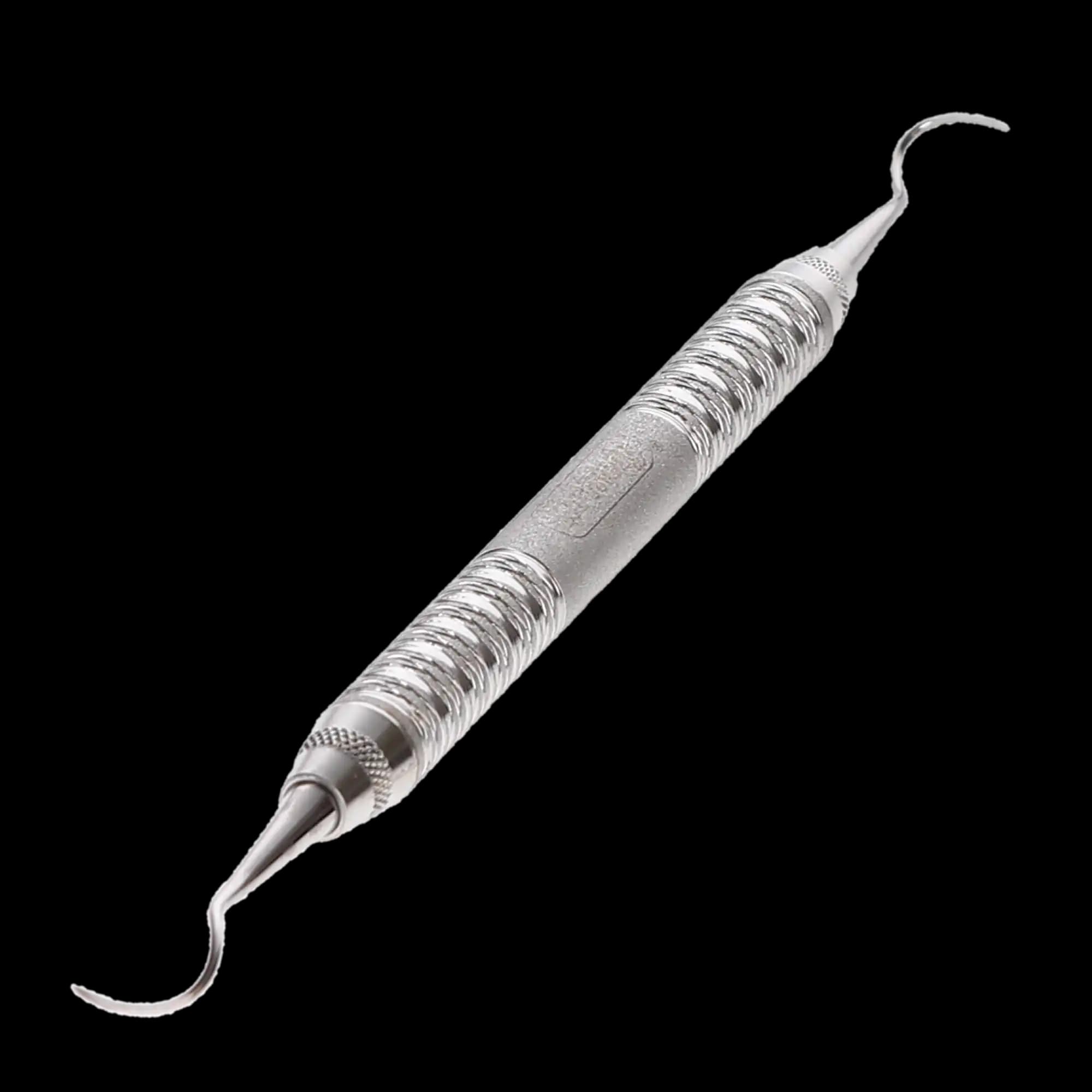 Hu-Friedy McCall 17/18 Double-Ended Curette, #6 Satin Steel Handle, SM17/186 thumbnail 3