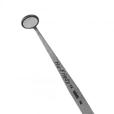 Hu-Friedy Micro Mouth Mirror Head, Front Surface, Round, 5.0 mm, 1/Pk, MM5 thumbnail 2