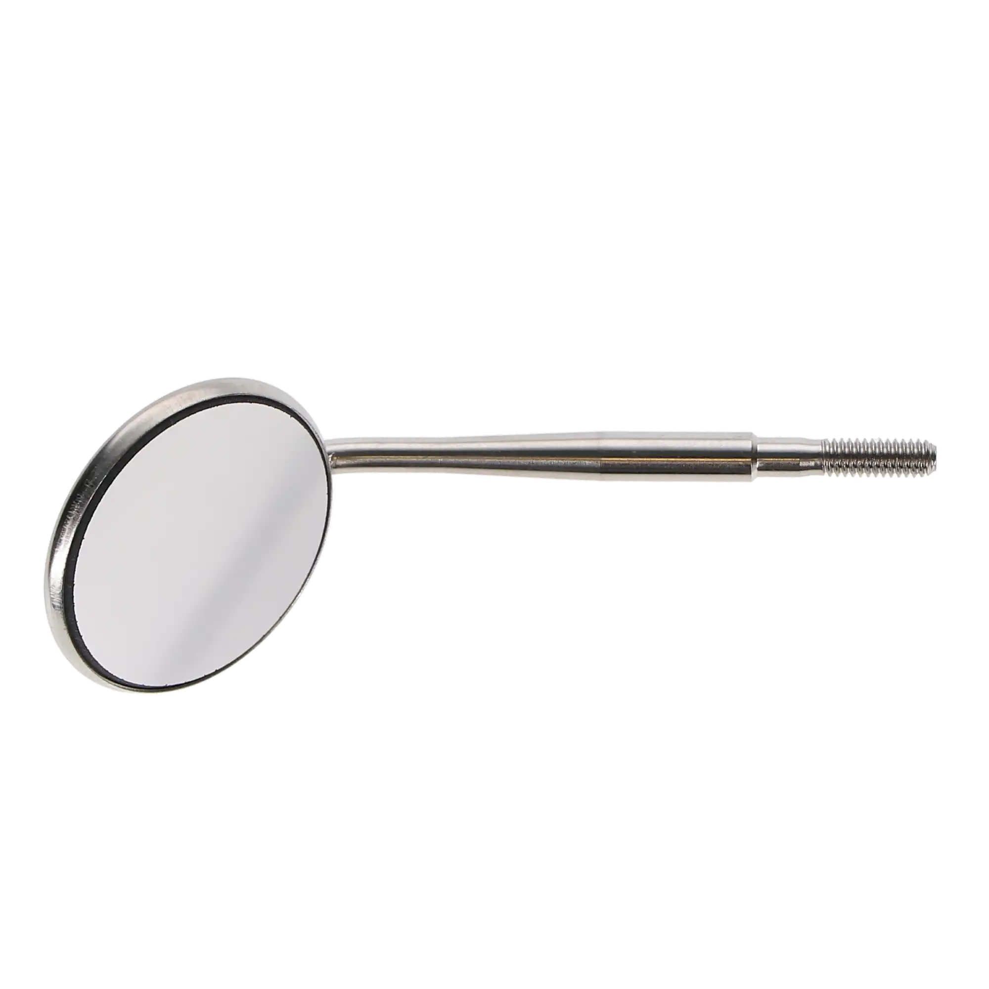 Hu-Friedy Cone Socket Front Surface Mouth Mirror, #5, Single-Sided, Rhodium-Coated, 15/16" (24 mm) Diameter, 3/Pk, MIR5/3 thumbnail 4