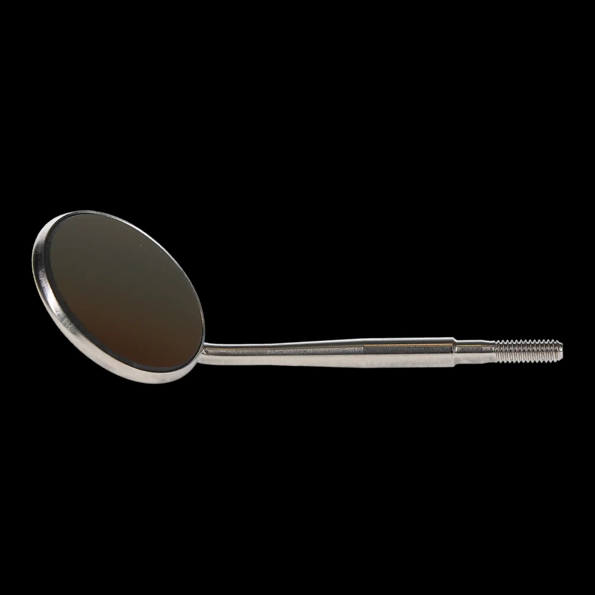 Hu-Friedy Cone Socket Front Surface Mouth Mirror, #5, Single-Sided, Rhodium-Coated, 15/16" (24 mm) Diameter, 3/Pk, MIR5/3 thumbnail 6