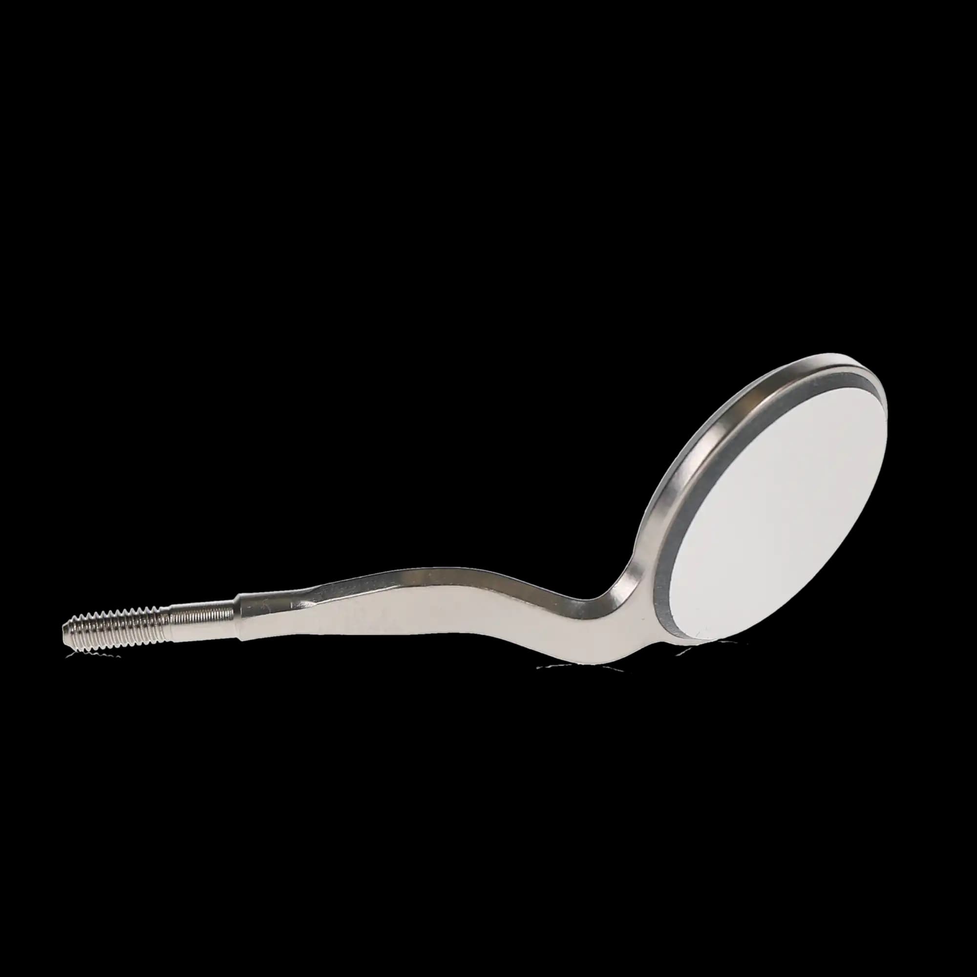Hu-Friedy Cone Socket Front Surface Mouth Mirror, Double-Sided, #5 Rhodium-Coated, 24 mm, 3/Pk, MIR5DS/3 thumbnail 2