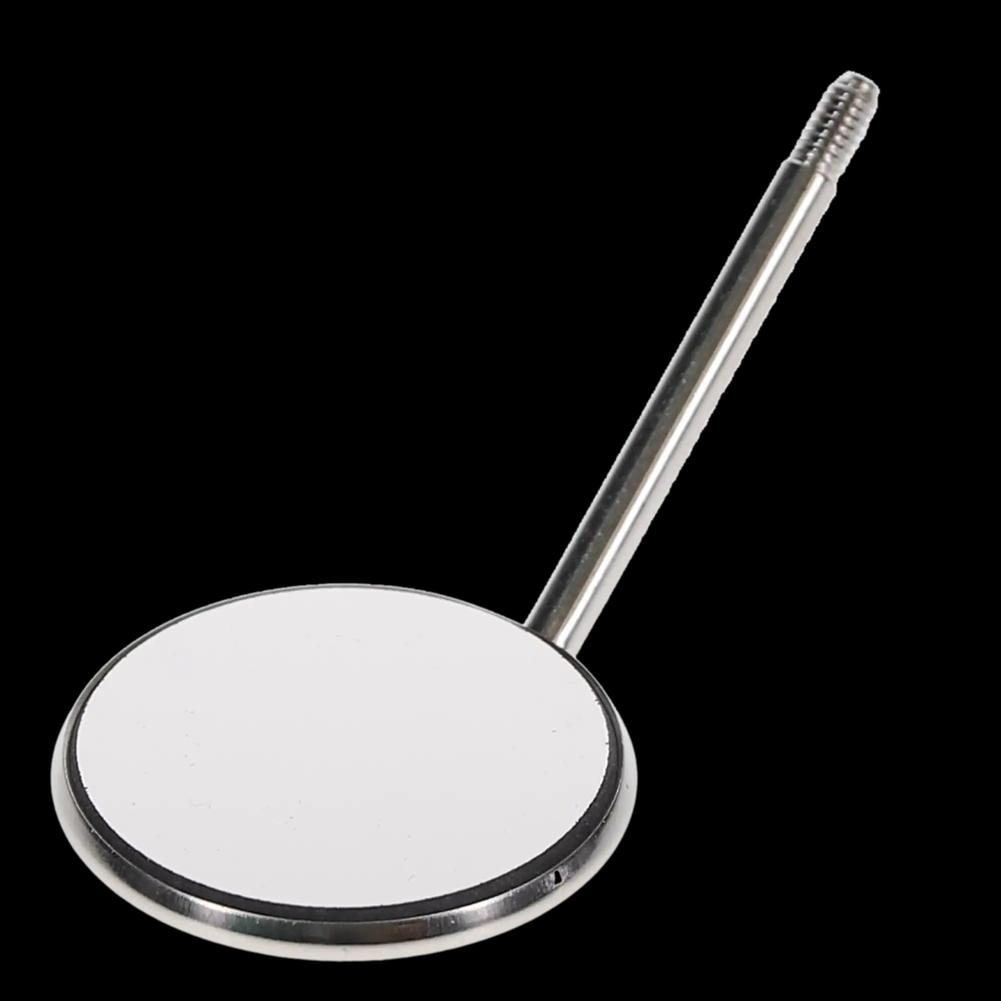 Hu-Friedy Front Surface Mouth Mirror, Size 5, Simple Stem, Rhodium-Coated, 12/Pk, M5C thumbnail 3