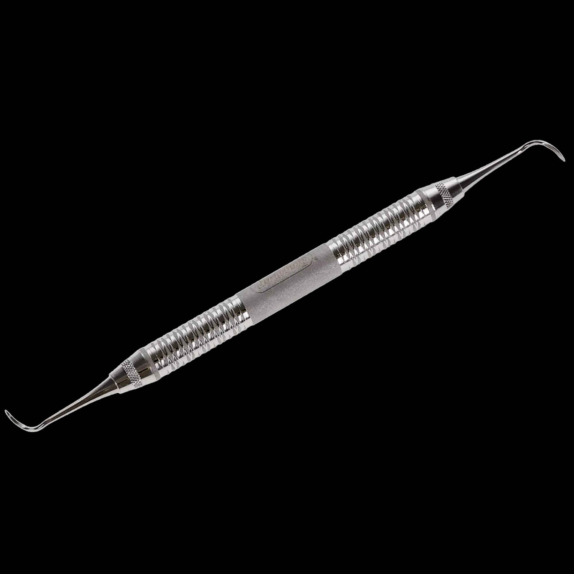 Hu-Friedy Nevi 2 Posterior Double-End Sickle Scaler, #6 Satin Steel Handle, SCNEVI2 thumbnail 3
