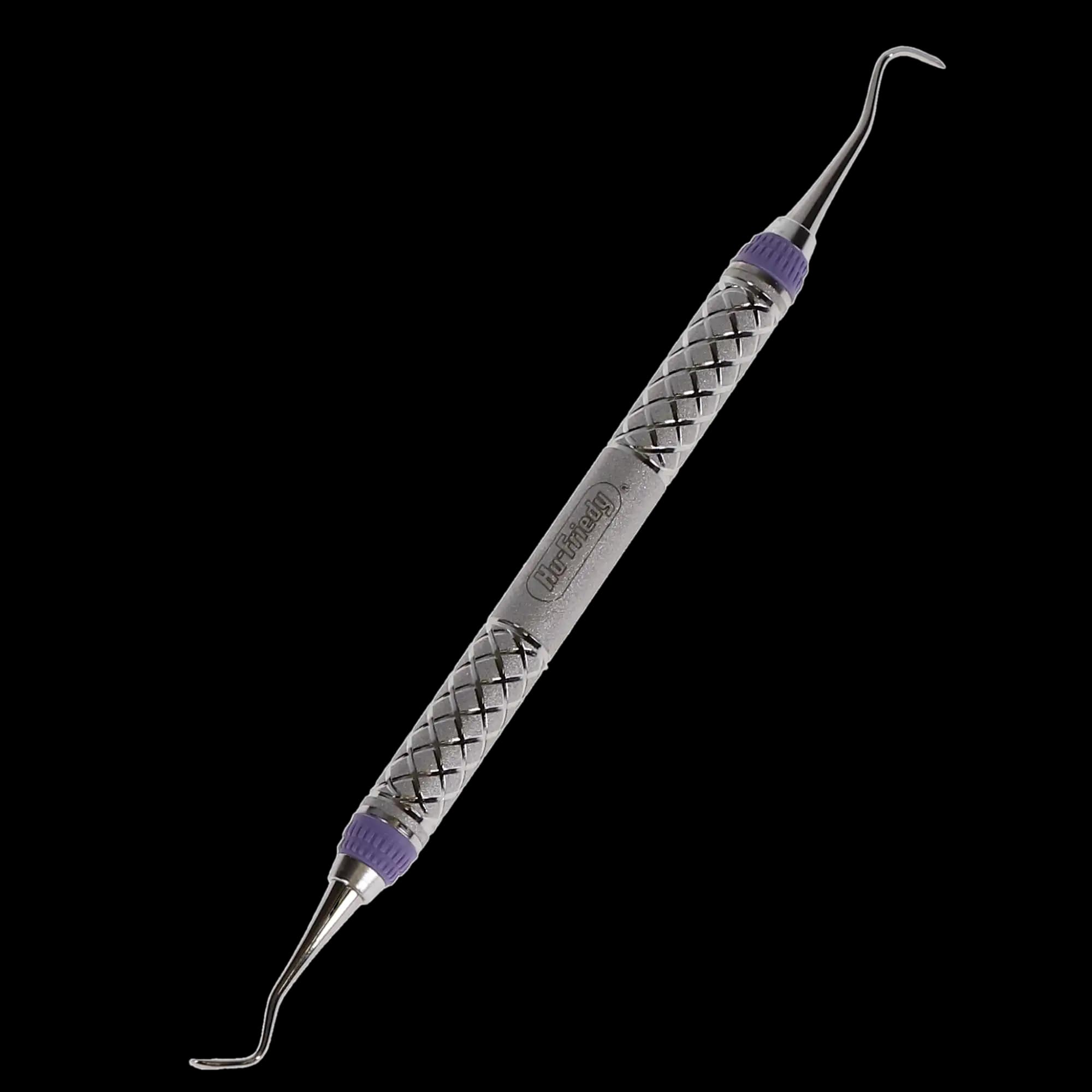 Hu-Friedy EverEdge 2.0 Nevi 1/H5 Anterior Sickle Scaler, Double-Ended, #9 Handle, SNEV1/H59E2 thumbnail 4