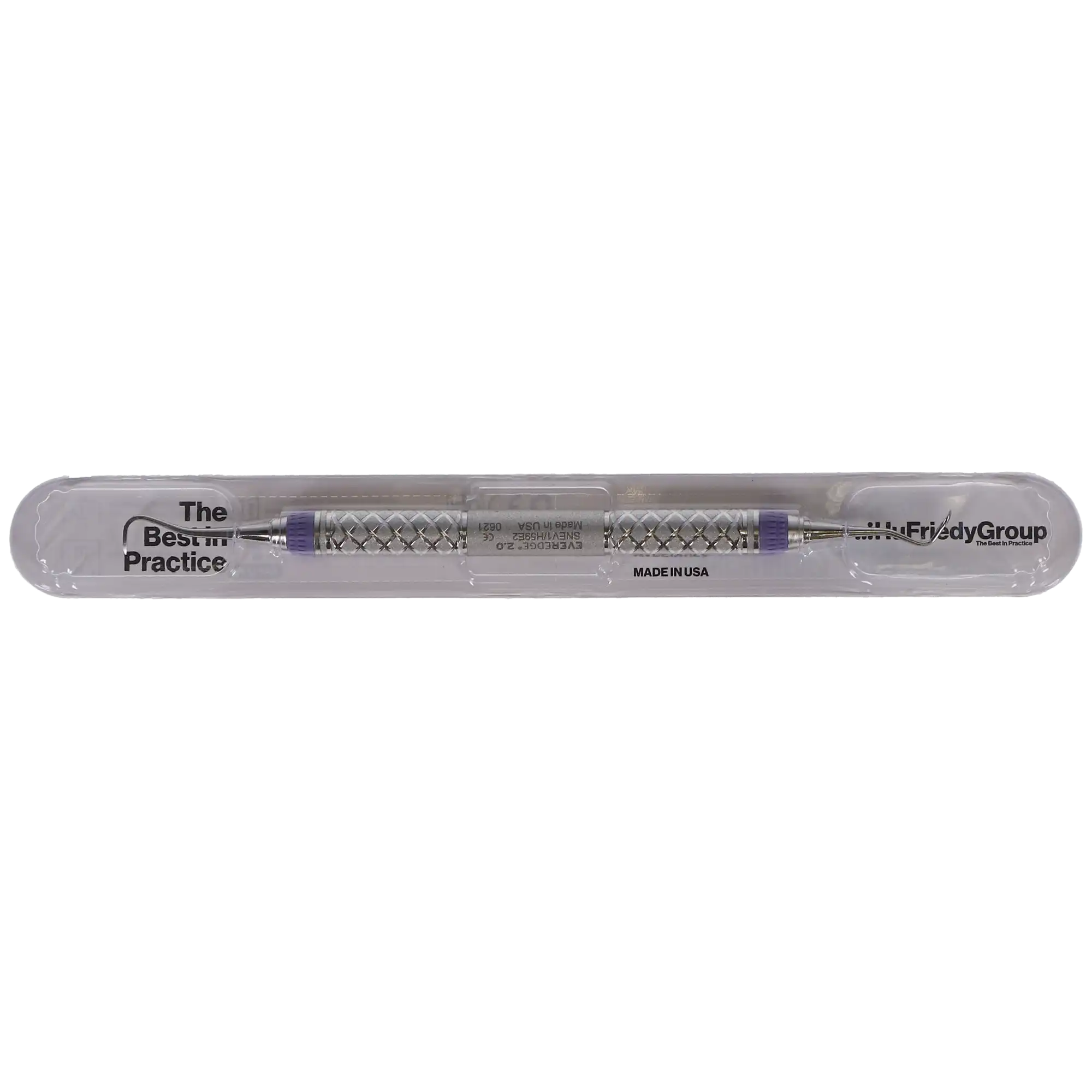 Hu-Friedy EverEdge 2.0 Nevi 1/H5 Anterior Sickle Scaler, Double-Ended, #9 Handle, SNEV1/H59E2 thumbnail 5