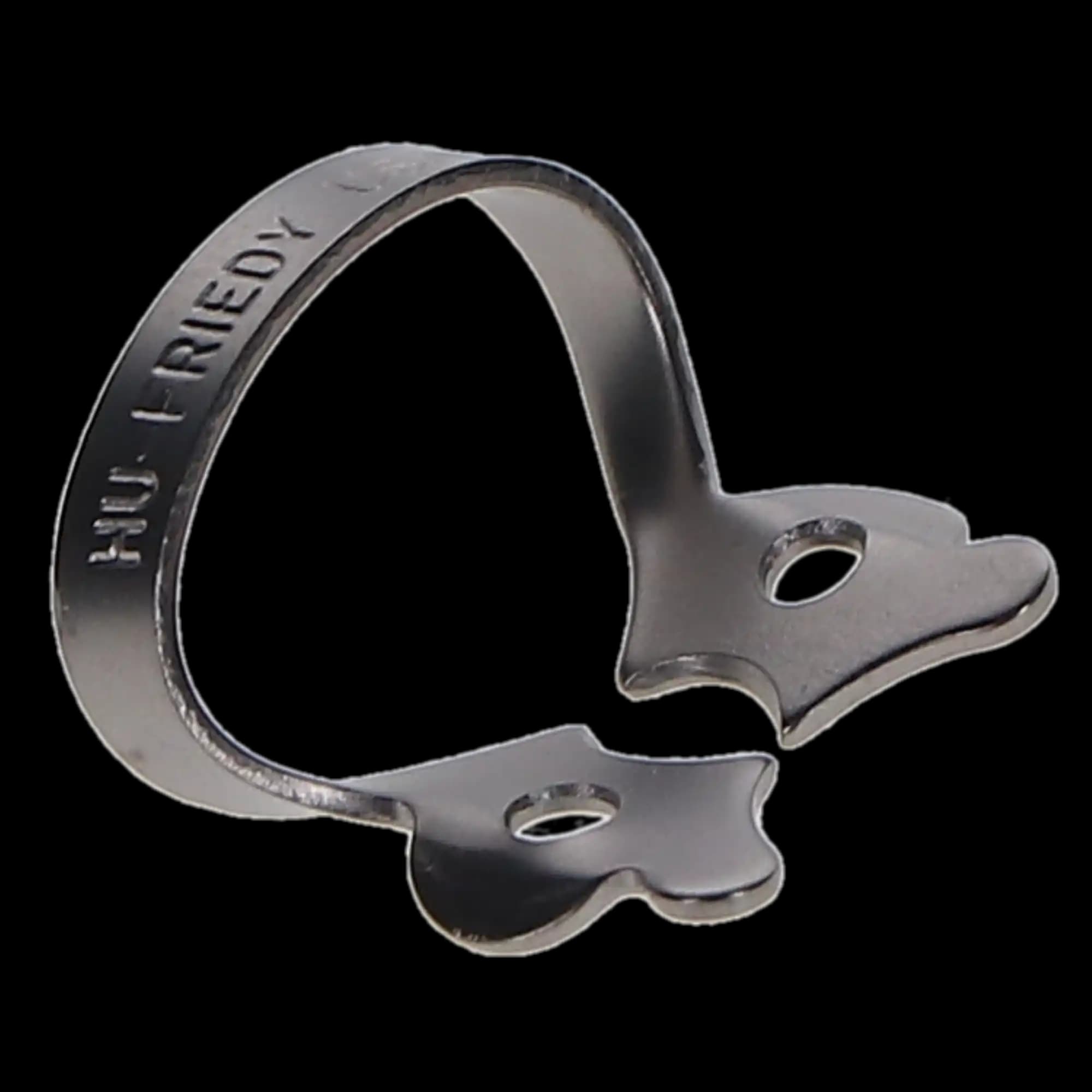 Hu-Friedy Satin Steel Rubber Dam Clamp, #2 Winged, Premolars, 1/Pk, RDCM2 thumbnail 3