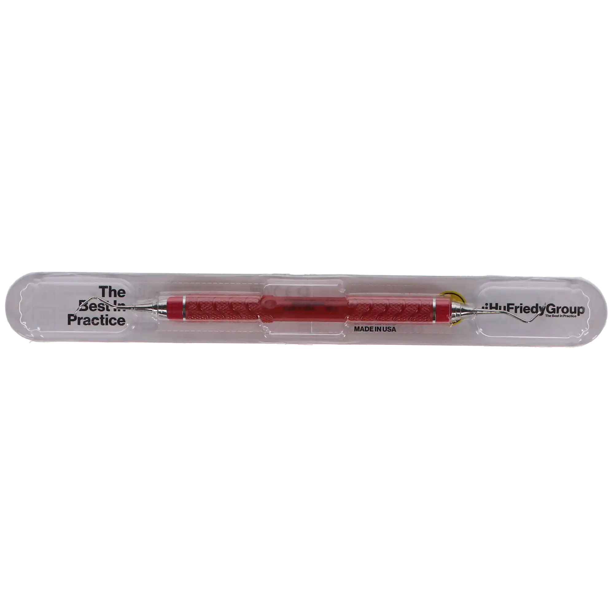Hu-Friedy EverEdge 2.0 Sickle Scaler, Double-Ended, 204S, Resin 8 Colors Handle (Red), S204SC8E2 thumbnail 5