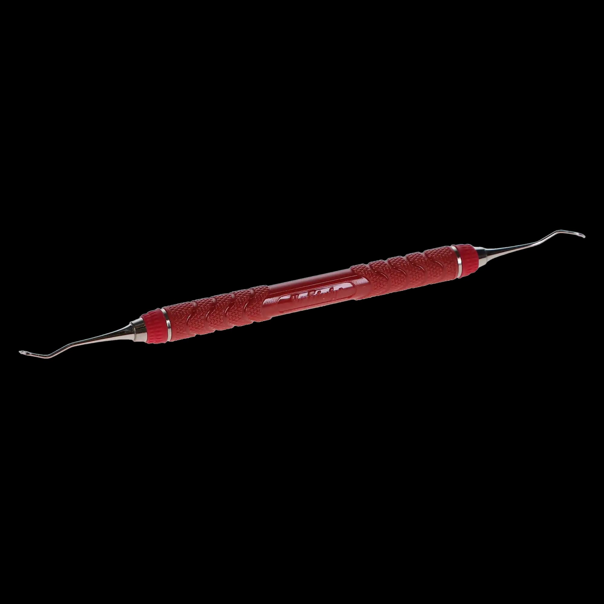 Hu-Friedy EverEdge 2.0 Sickle Scaler 204SD, Double-Ended, Resin 8 Colors Handle (Red), S204SDC8E2 thumbnail 2