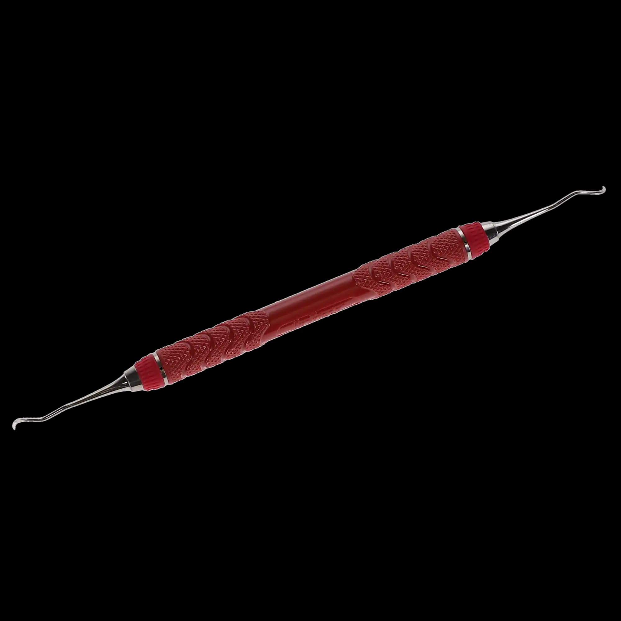 Hu-Friedy EverEdge 2.0 Sickle Scaler 204SD, Double-Ended, Resin 8 Colors Handle (Red), S204SDC8E2 thumbnail 3