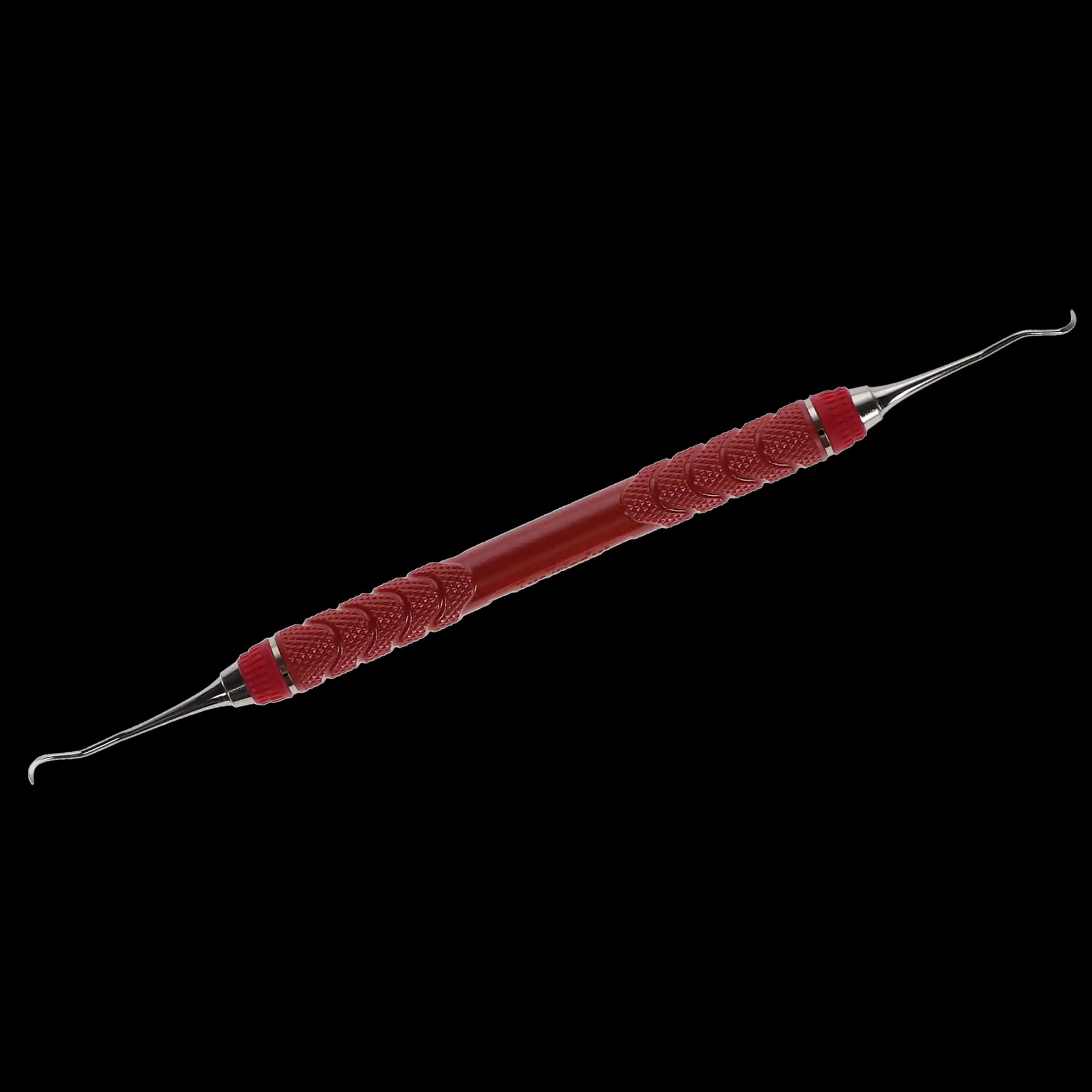 Hu-Friedy EverEdge 2.0 Sickle Scaler 204SD, Double-Ended, Resin 8 Colors Handle (Red), S204SDC8E2 thumbnail 4