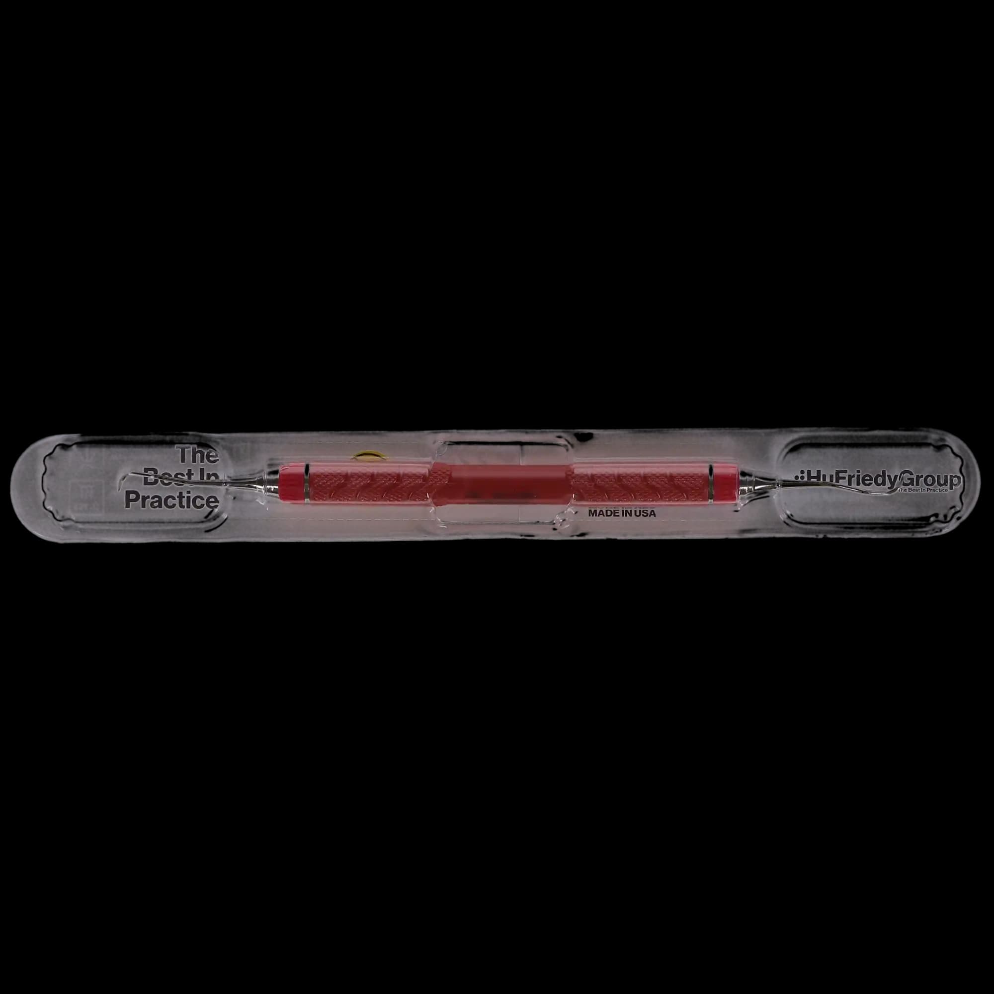 Hu-Friedy EverEdge 2.0 Sickle Scaler 204SD, Double-Ended, Resin 8 Colors Handle (Red), S204SDC8E2 thumbnail 5