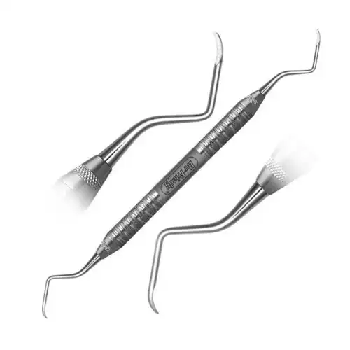 Hu-Friedy Surgical Retractor #3, 12 mm x 55 mm, Downward Curve, SR3 - Surgical Retractor #3 - Image 1