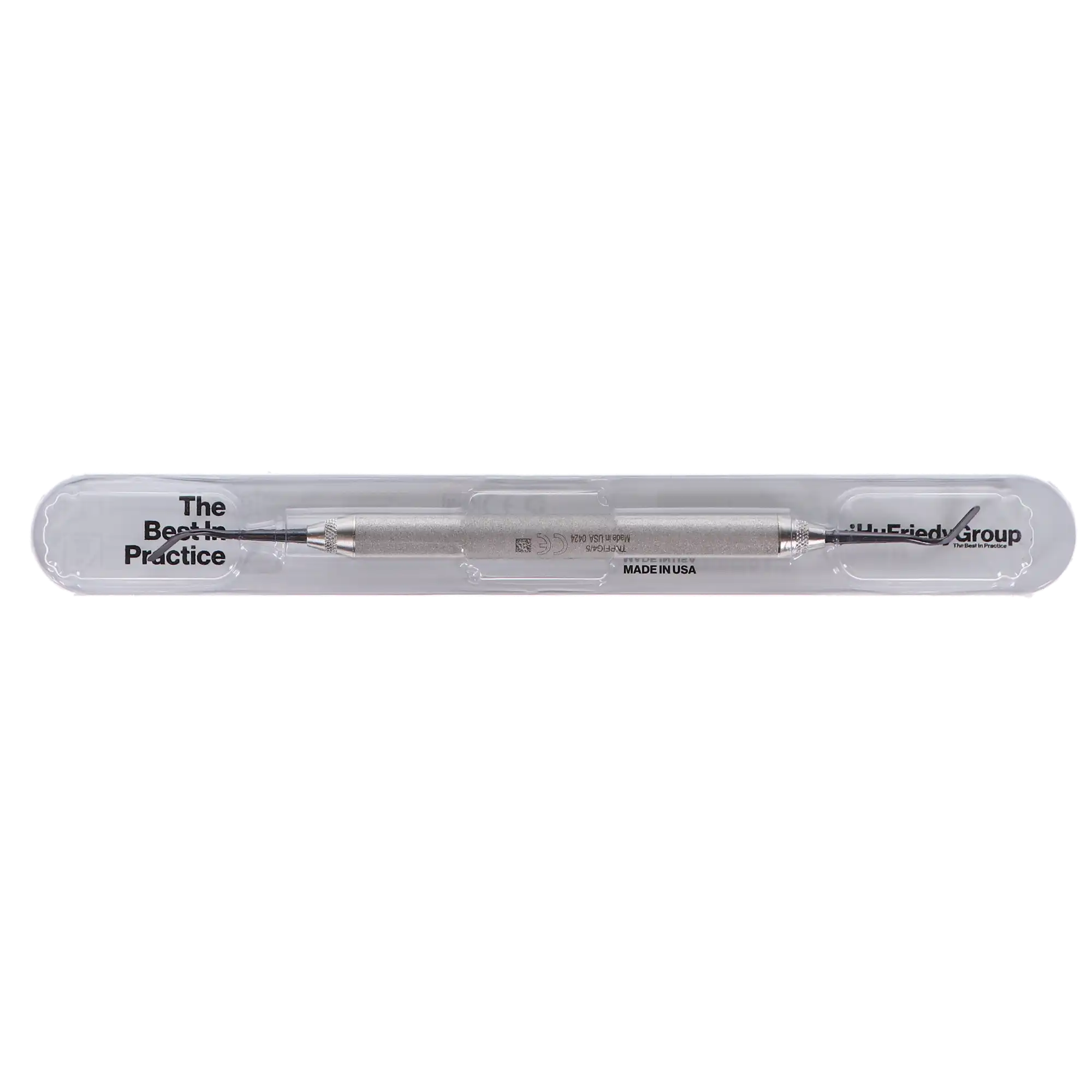 Hu-Friedy Plastic Filling Instrument, Double-Ended, Gregg 4/5, XTS Smooth Satin Steel, TNPFIG4/5 thumbnail 5