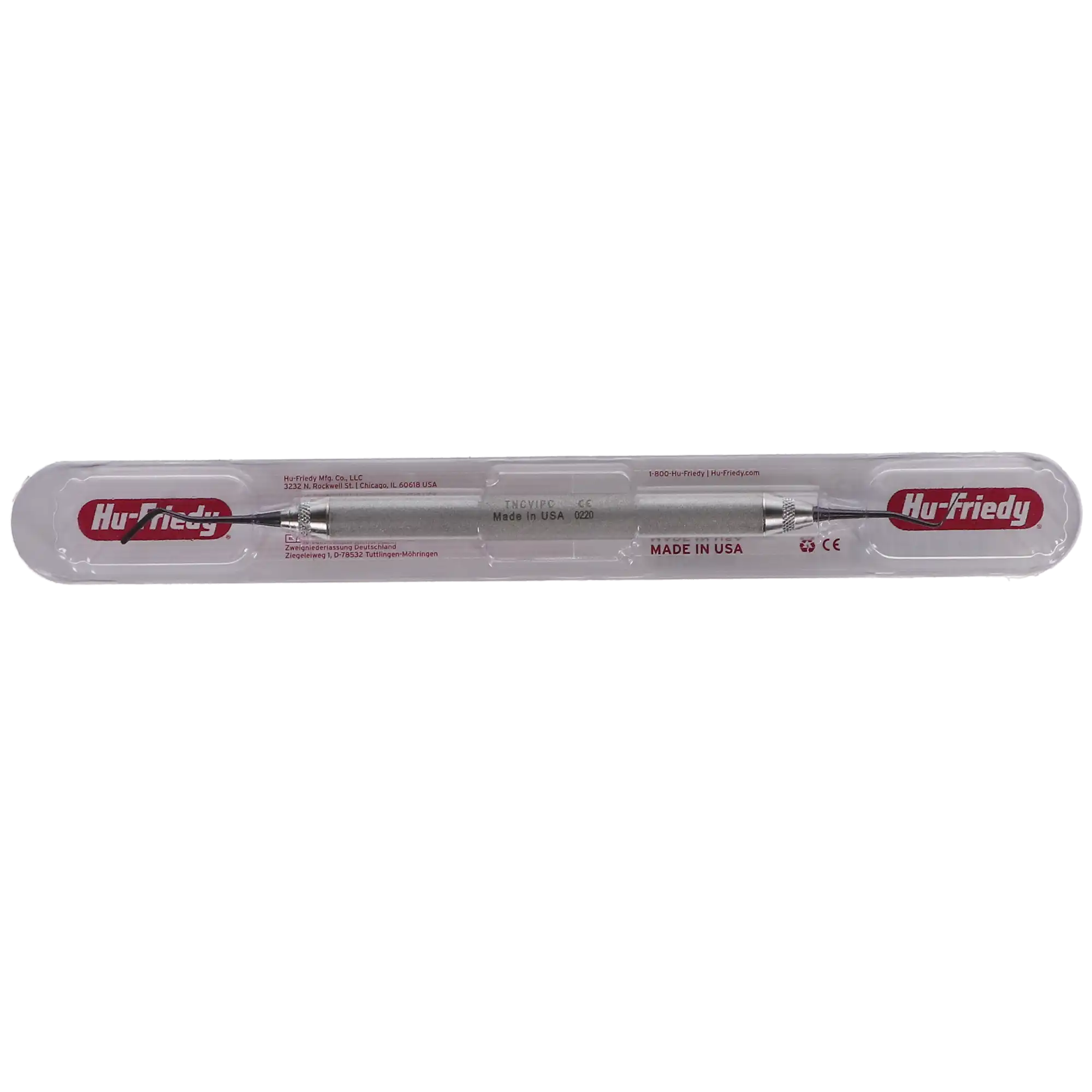 Hu-Friedy XTS Interproximal Double-Ended Carver, #6S Smooth Satin Steel Handle, TNCVIPC thumbnail 5