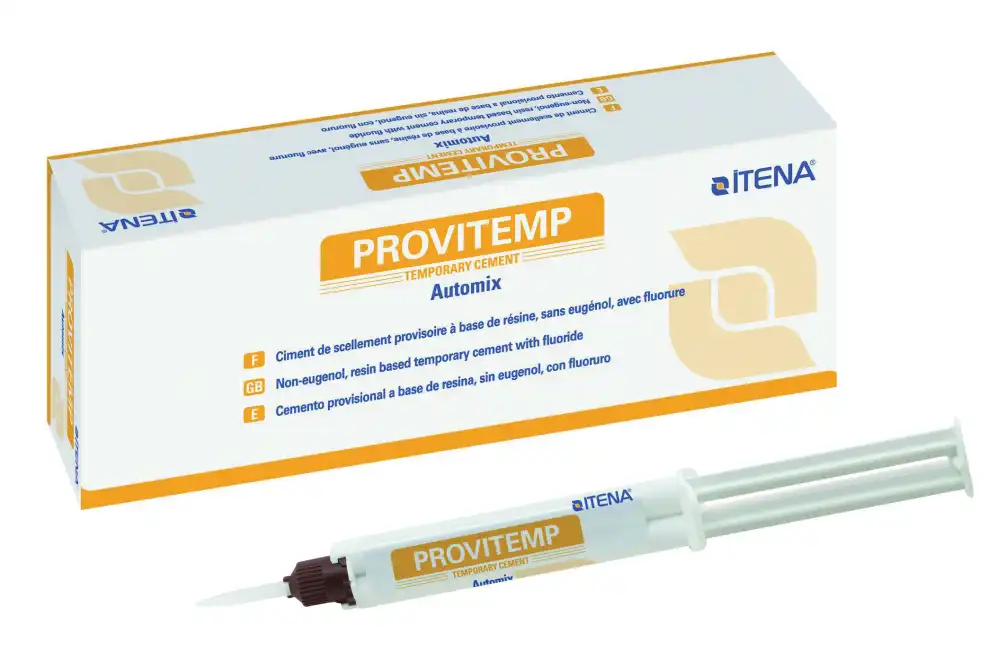 Itena ProviTemp Automix Syringe Kit, Non-Eugenol Temporary Cement, Dentine Shade, 5 mL Syringe with 10 Mixing Tips, PTEMP1-10 thumbnail 11