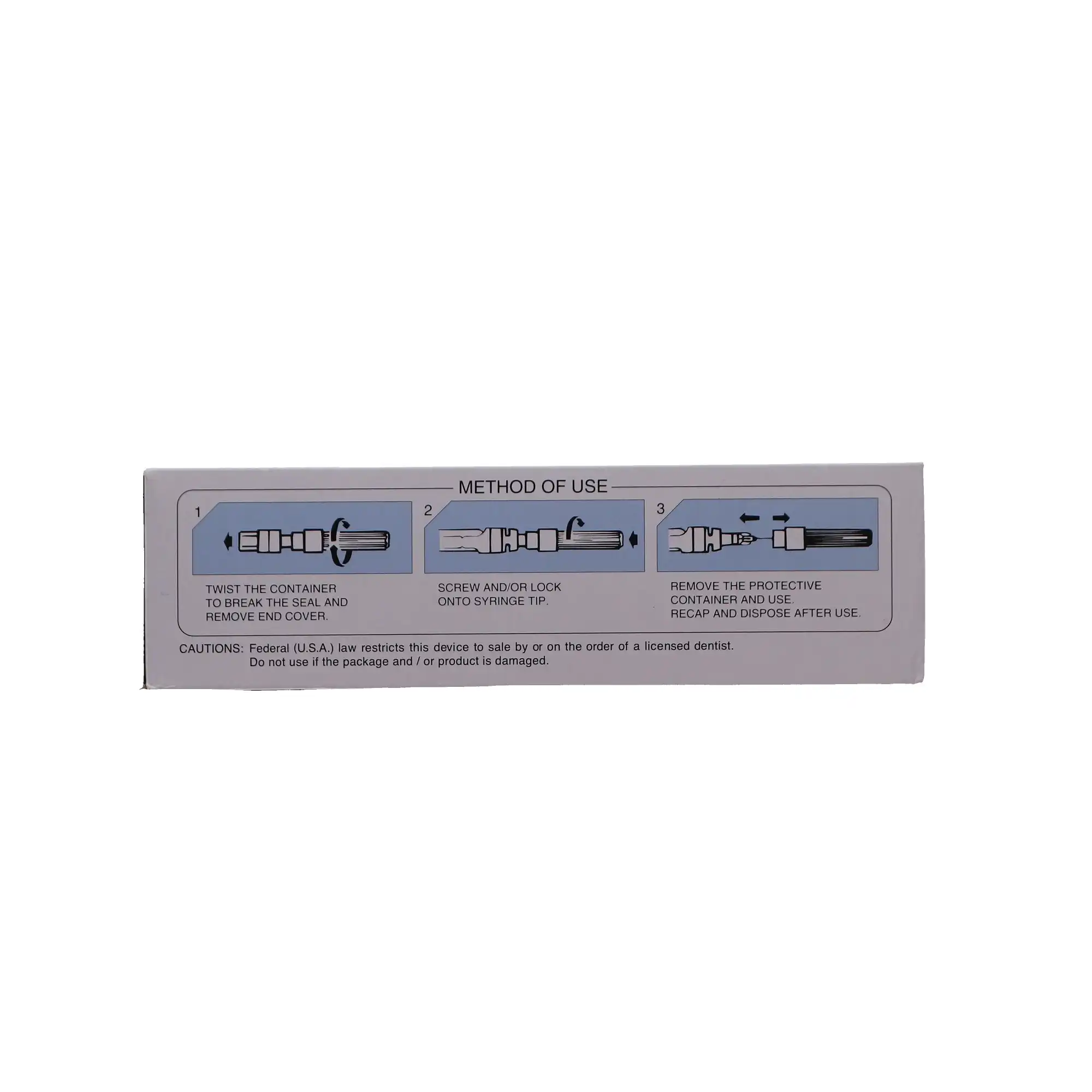 J. Morita Disposable Dental Needle, Plastic Hub, 30 Gauge Long (25mm), Blue, 100/Box, 20-30GL thumbnail 11