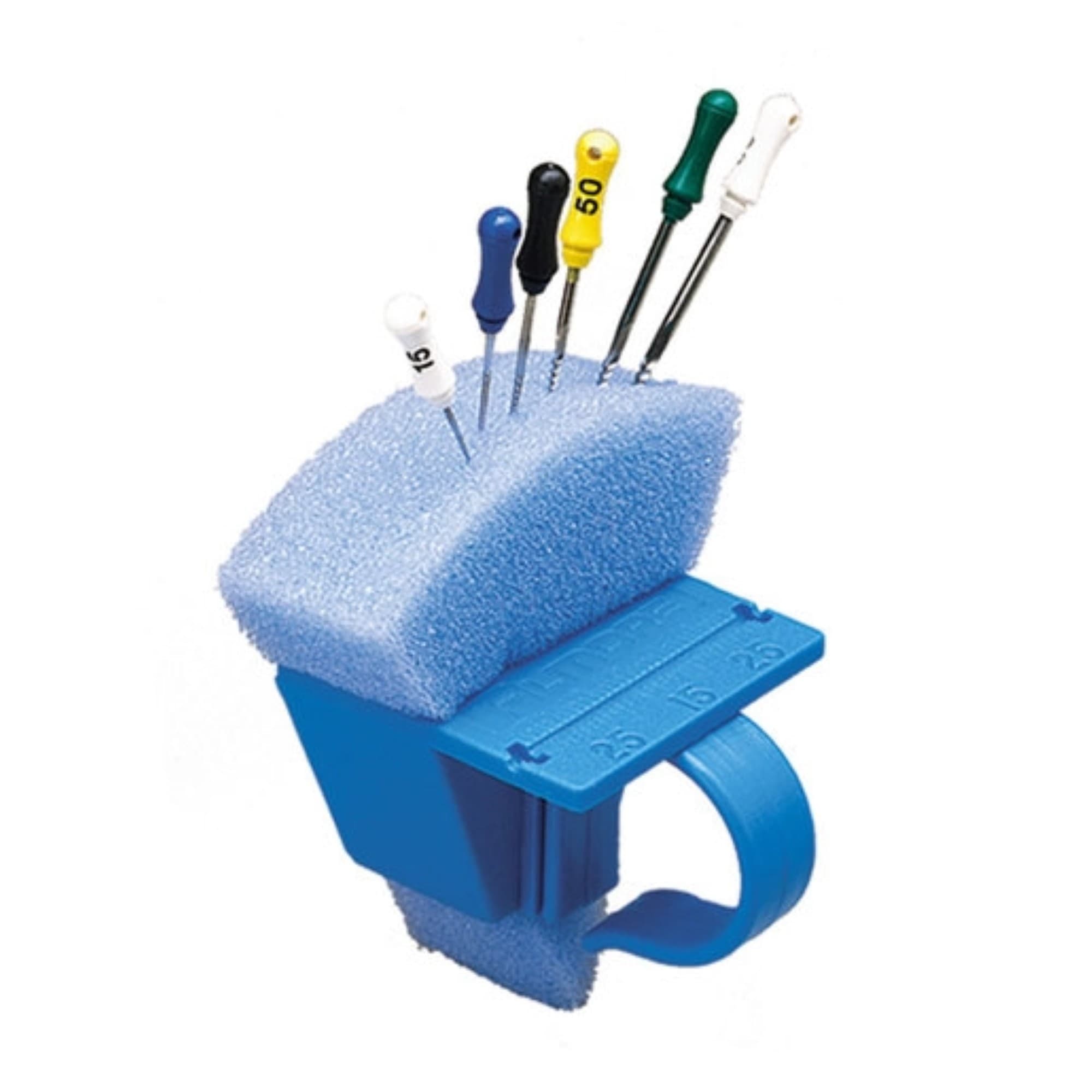 Jordco Original EndoRing Hand-Held Endodontic Instrument Organizer, Blue, 1/Pk, ER-S thumbnail 5