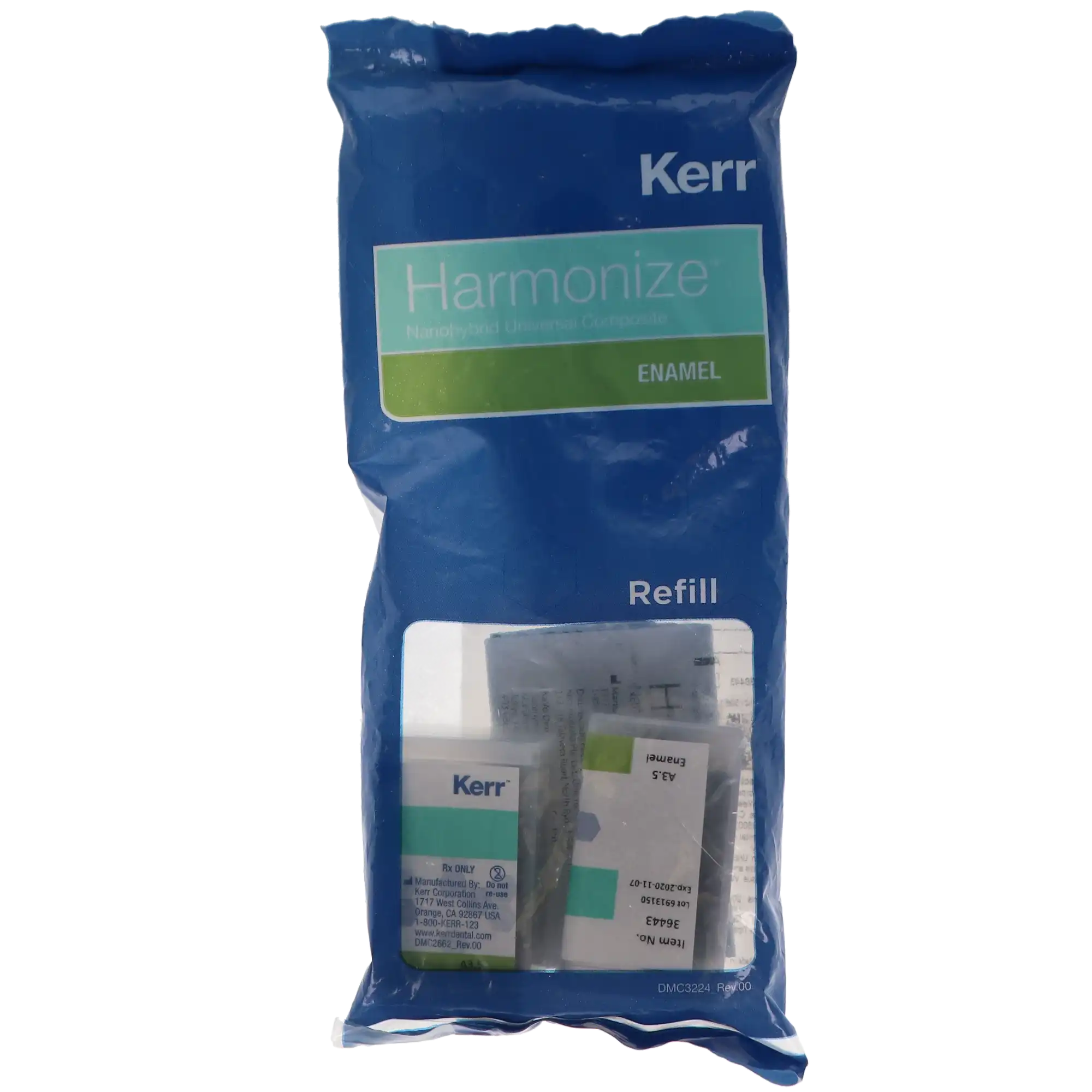 Harmonize Nanohybrid Universal Composite, Unidose Refill, 0.25 g, A3.5 Enamel, 20/Pk, 36443 thumbnail 9