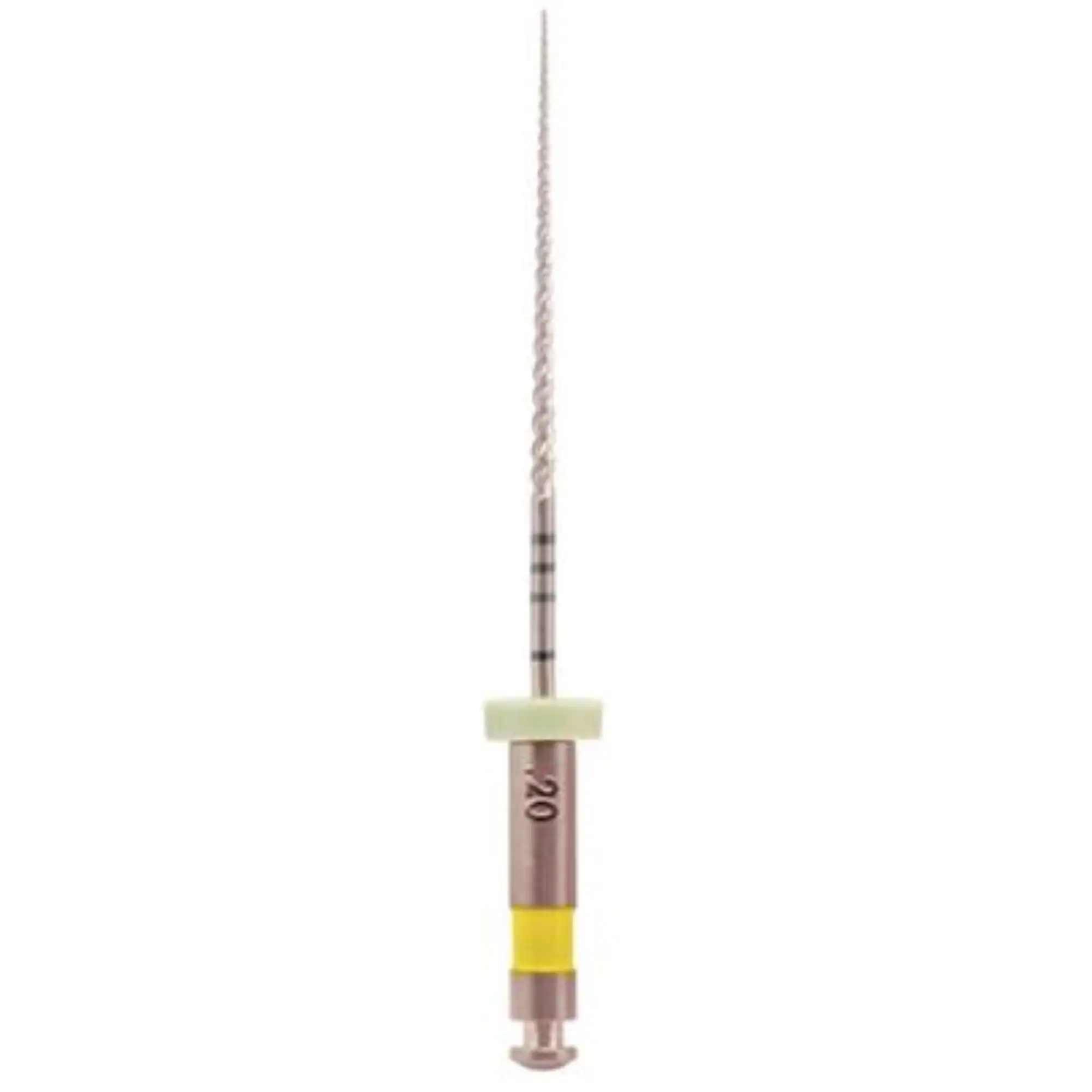 K3XF Nickel Titanium Rotary File, #20/.04 Taper, 25 mm, Yellow, 6/Pk, 823-4205 thumbnail 9