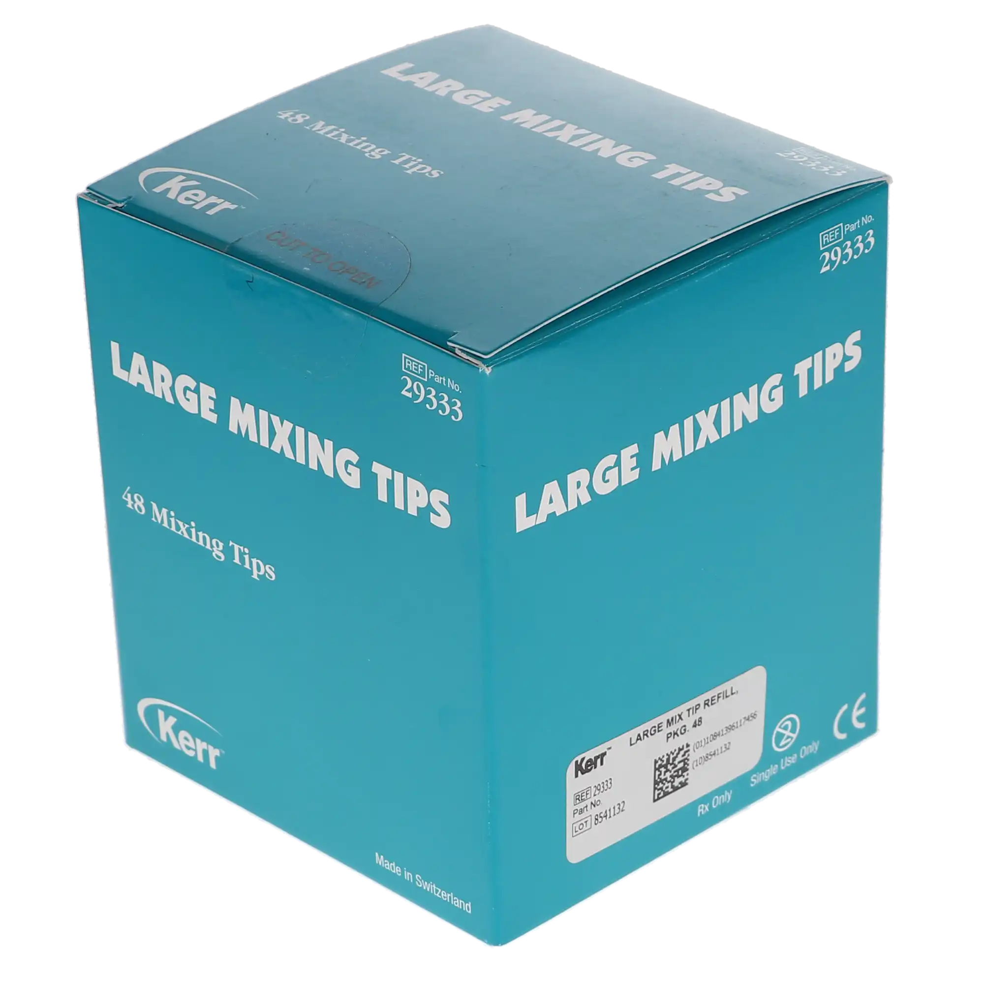 Kerr Extrude VPS Mixing Tips, Large, Green/Teal, 6.5 mm, 48/Pkg, 29333 thumbnail 5