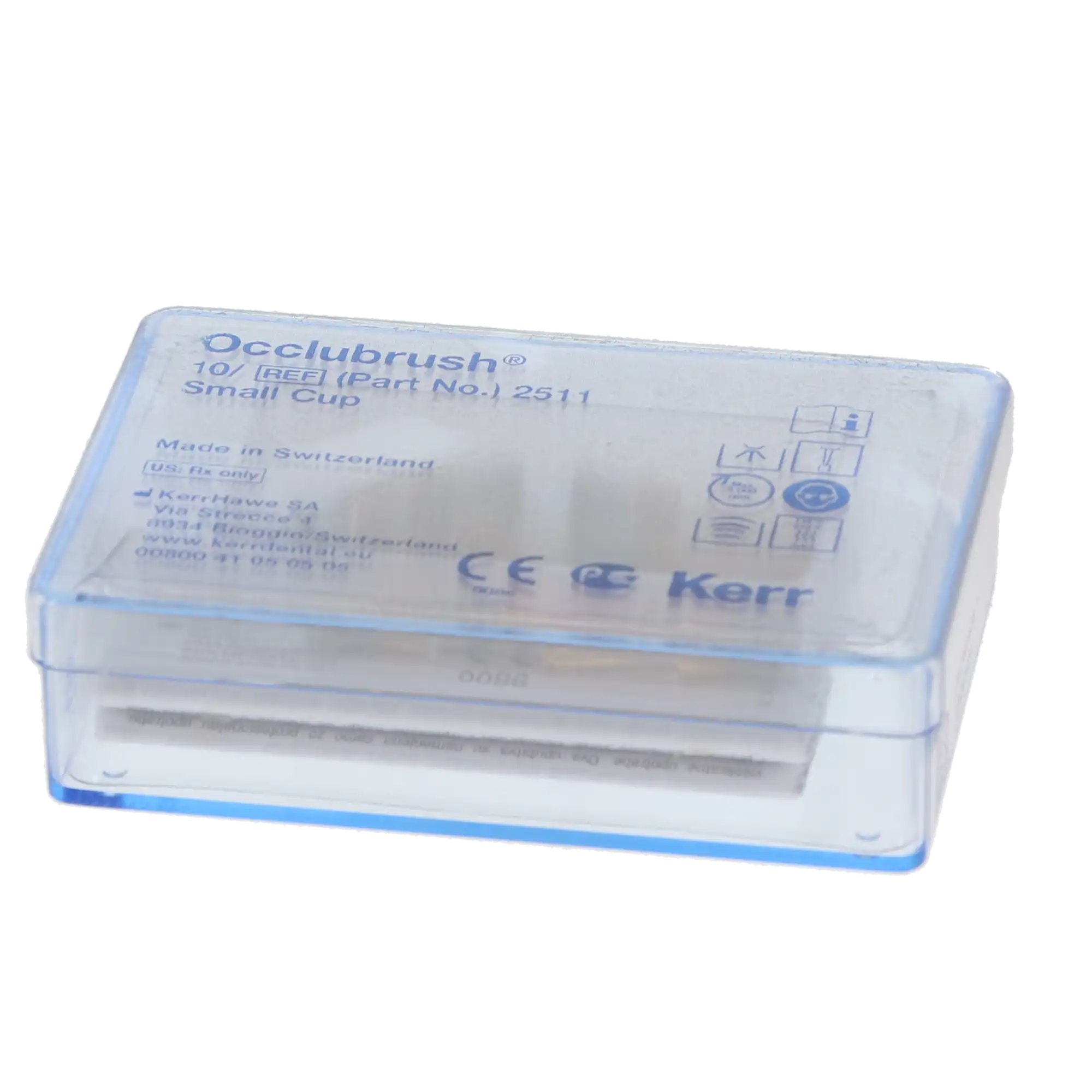 Kerr Occlubrush One-Step Polishing Brush Refills, Small Cup, 10/Pk, 2511 thumbnail 5