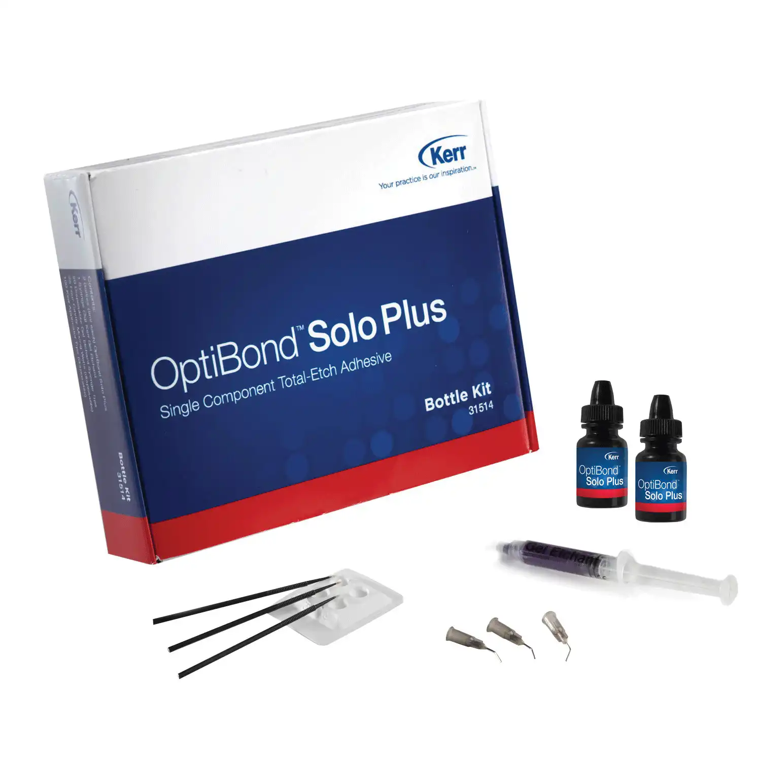 OptiBond Solo Plus Unidose Kit, Total-Etch Light-Cure Dental Adhesive, 100 x 0.1 mL Unidose Packets, 3 g Gel Etchant, #29682 thumbnail 13