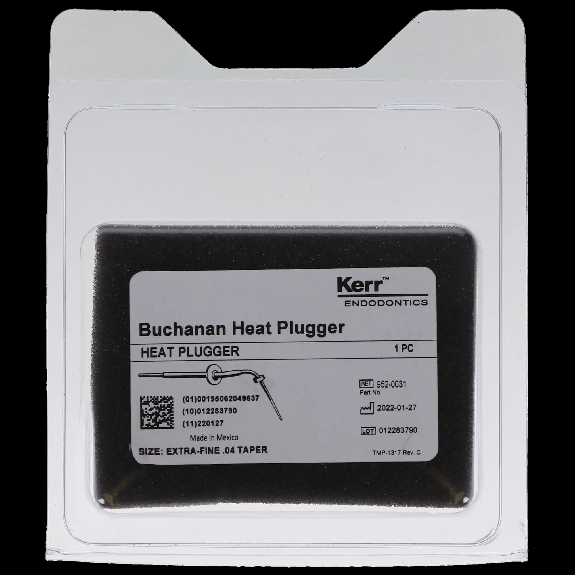 Buchanan System B Heat Pluggers, 0.04 Taper, X-Fine, 1/Pk, 952-0031 thumbnail 4