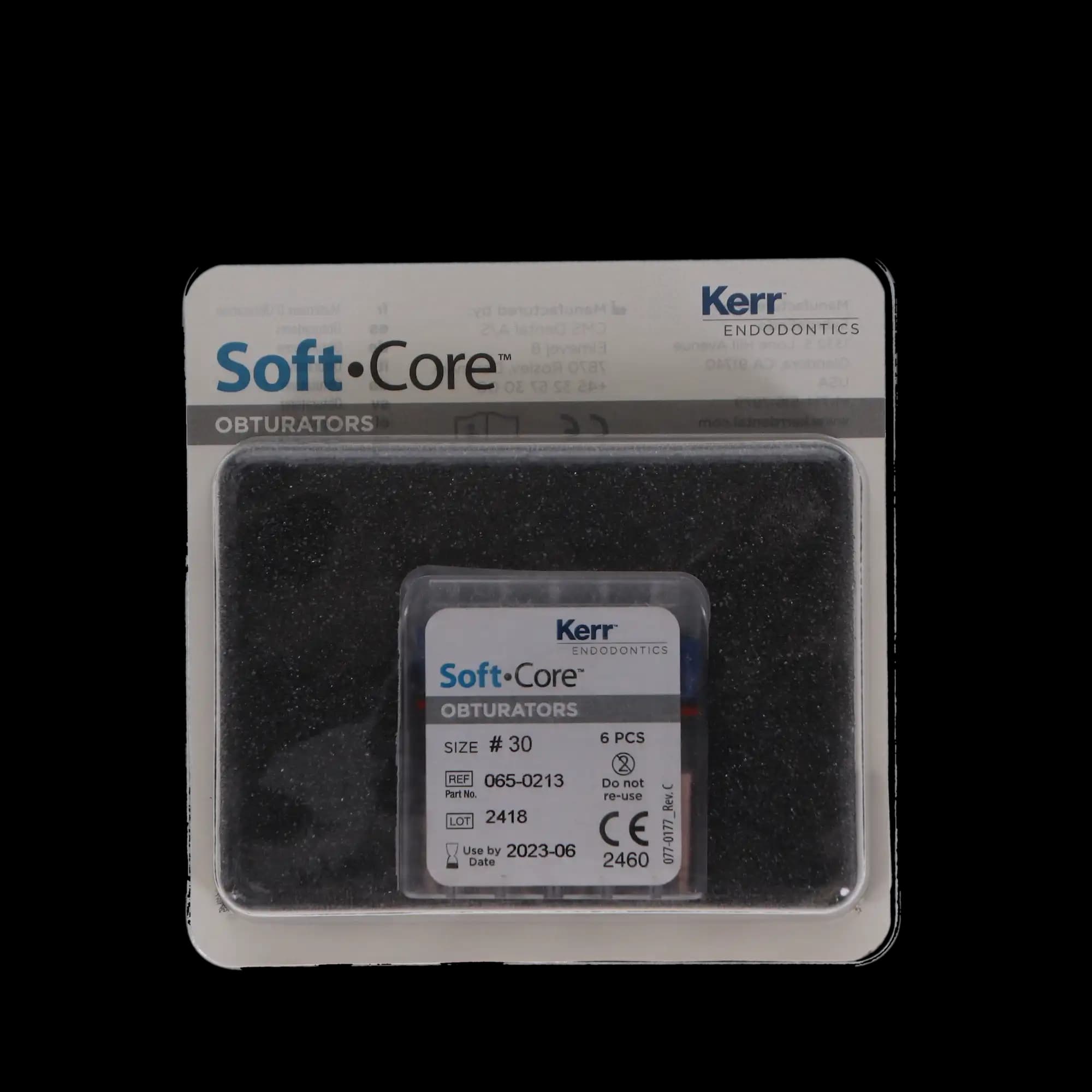 Kerr Soft-Core Classic Obturators, #30, Blue, 6/Pk, 972-3030 thumbnail 9