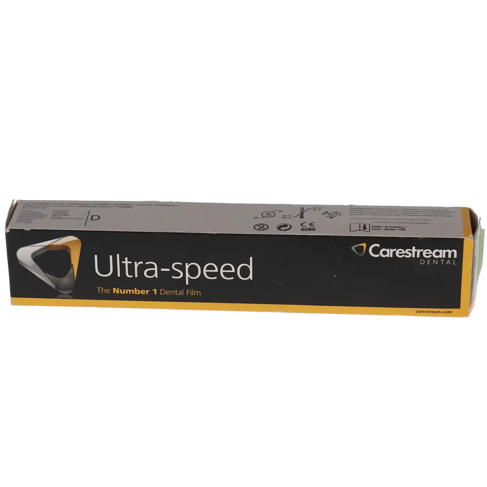 Carestream Dental Ultra-Speed DF-58 Intraoral X-Ray Film, Size 2, Single Film Paper Packets, 150/Box, 1491737 thumbnail 8
