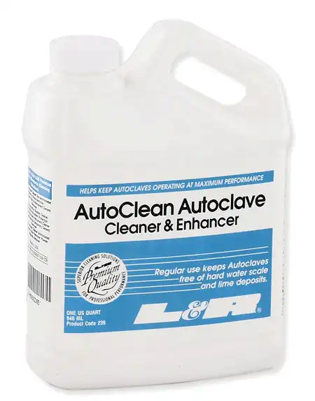 L&R AutoClean Autoclave Cleaner & Enhancer, 1 Quart (32 oz) Bottle, Item #239 thumbnail 2