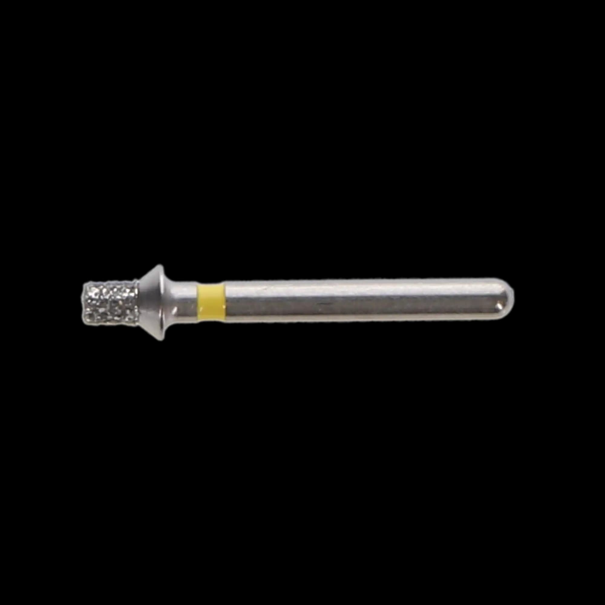 Meisinger Diamond Bur, FG, Occlusal Reduction, Coarse, Yellow, 2.0mm Depth, 1.7mm Diameter, 5/Pk, 828Y-017-FG thumbnail 6