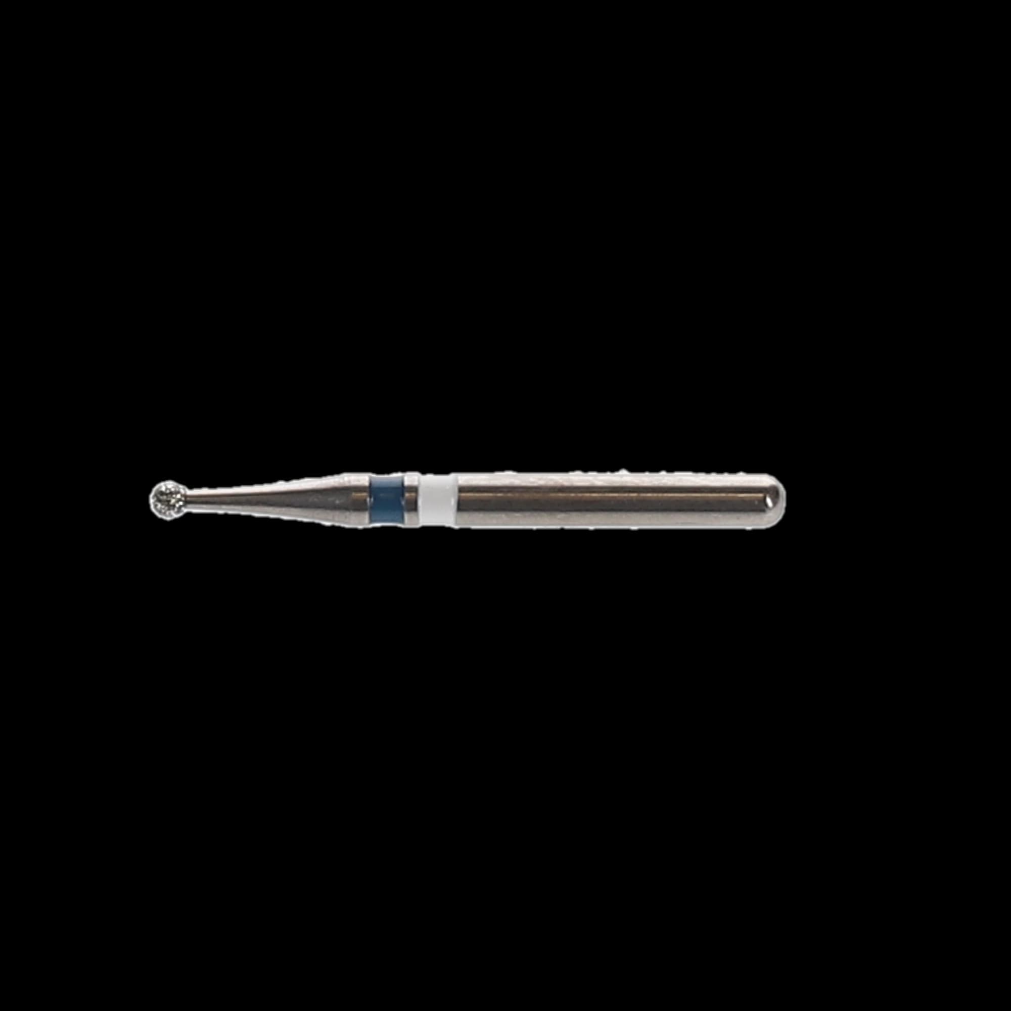 Meisinger Zirconia Diamond Bur, FG, Round, #801-010M, 1.0 mm, Medium Grit, Blue, 5/Pk, Z801-010-FG thumbnail 6