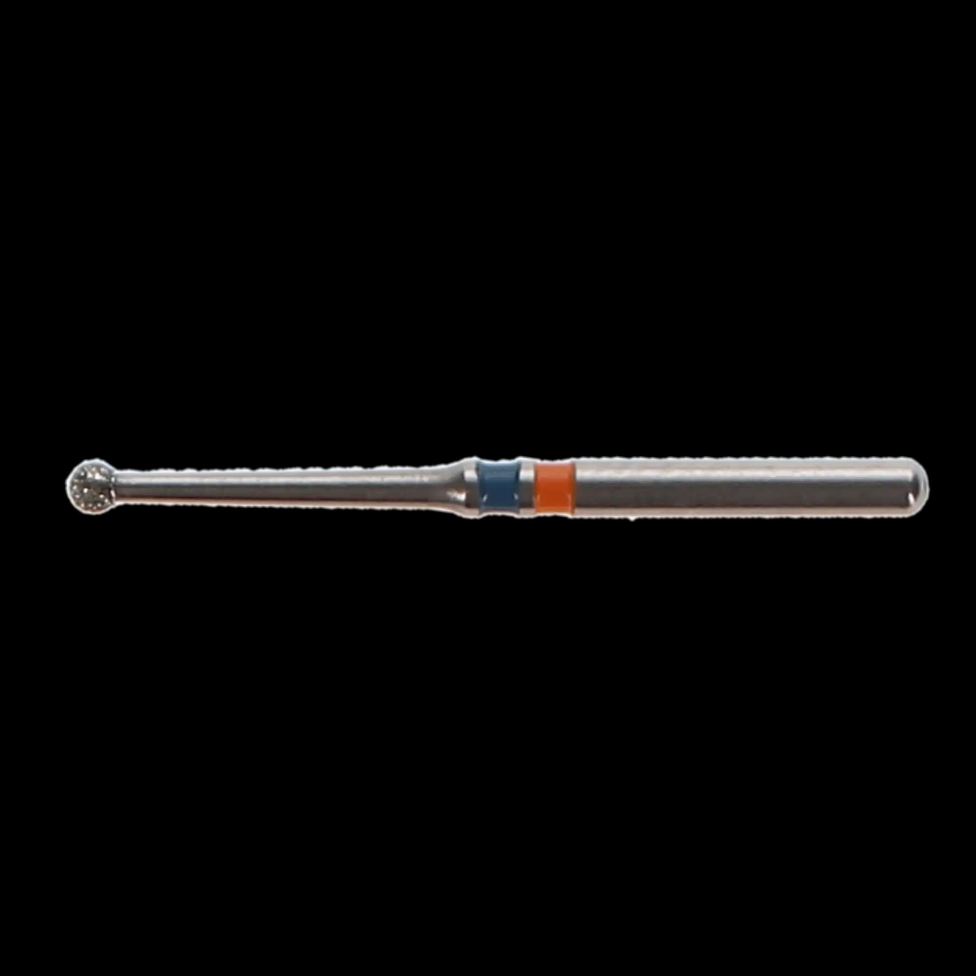 Meisinger Zirconia Diamond Bur, FG, Long Neck Round, #801-014M, 1.4 mm, Medium Grit, Blue, 5/Pk, Z801L-014-FG thumbnail 6