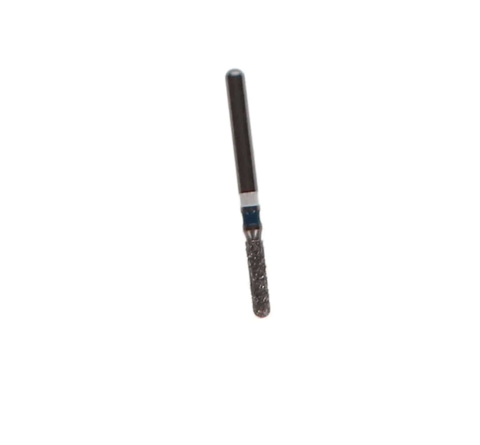 Meisinger Zirconia Diamond Bur, FG, Round End Cylinder, #838-014M, 1.4 mm, Medium Grit, Blue, 5/Pk, Z838L-014-FG thumbnail 3