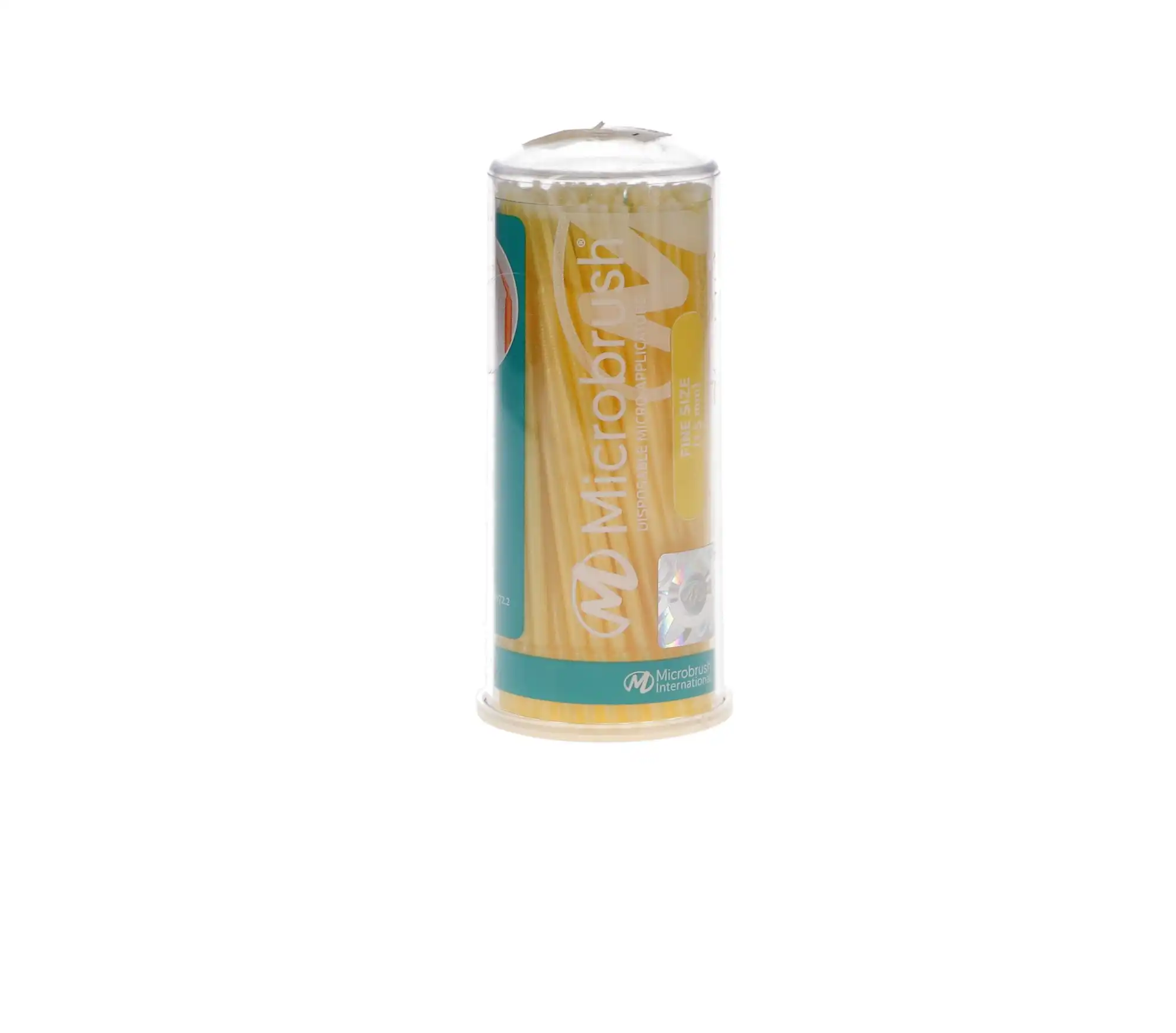 Microbrush Tube Series Applicators, Fine, Yellow, 100/Pk, MFY100 thumbnail 5