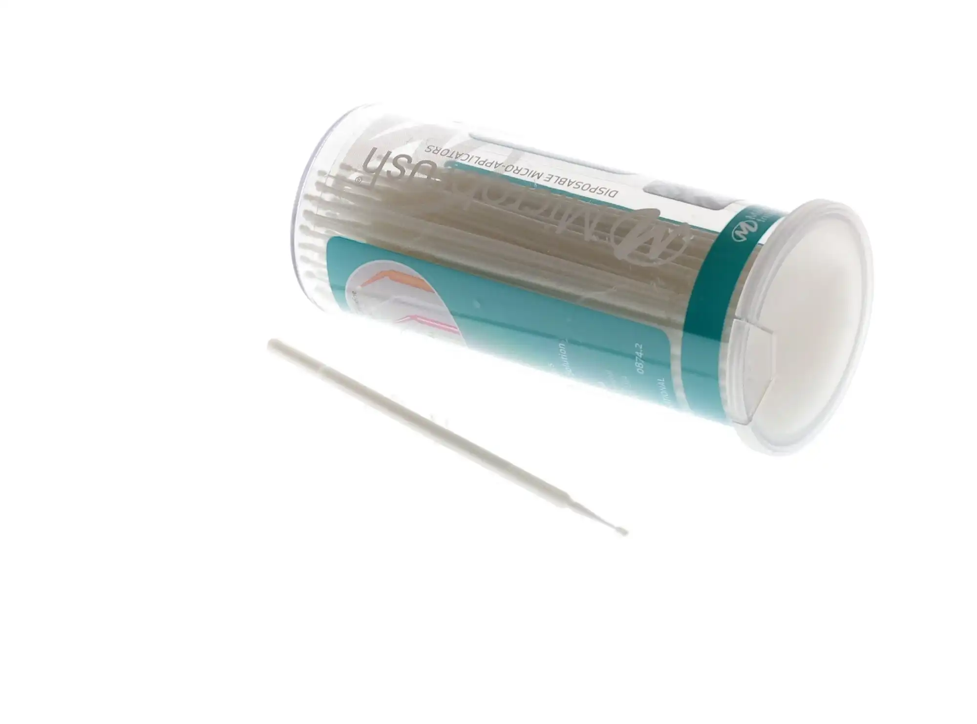 Microbrush Tube Series Applicators, Super Fine, White, 100/Pk, MSF100 thumbnail 4
