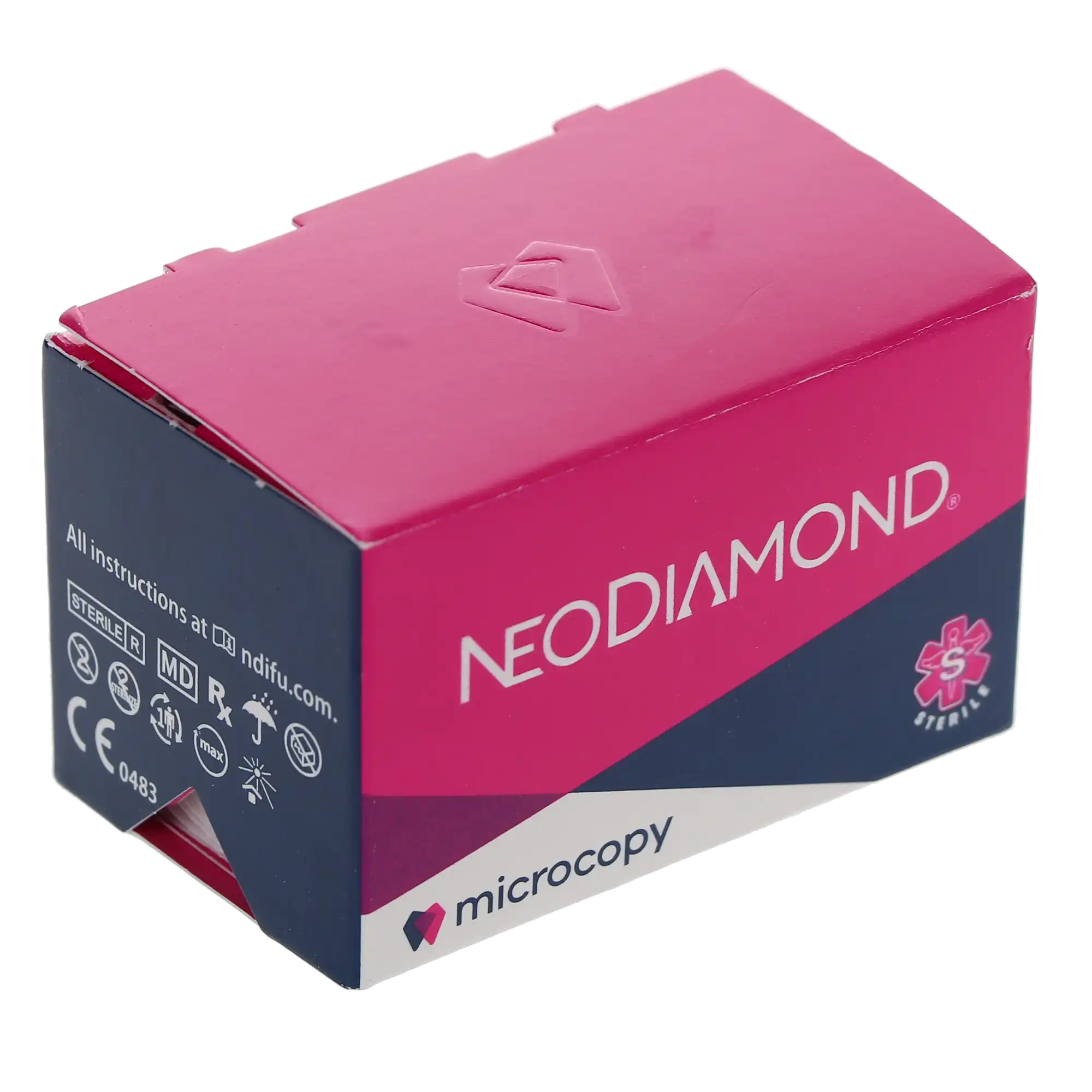 Microcopy NeoDiamond Operative Diamond Single-Use Bur, FG, Pear, 1.2 mm, Coarse, 25/Pk, 0512C thumbnail 4