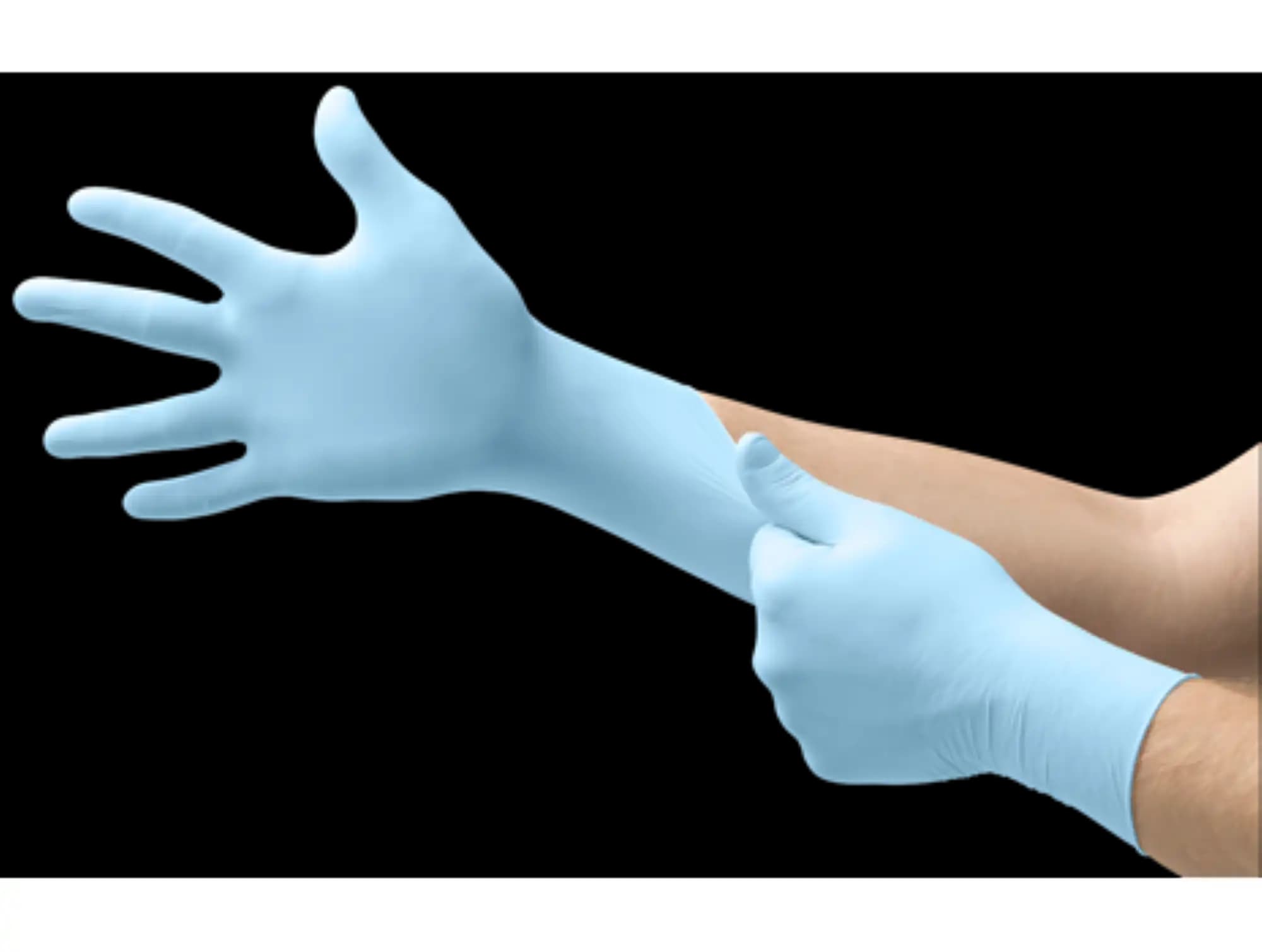 XCEED® Nitrile Examination Gloves, Powder Free, Latex Free, Non-Sterile, Extra Small, Blue, 250/Box, XC-310-XS thumbnail 7