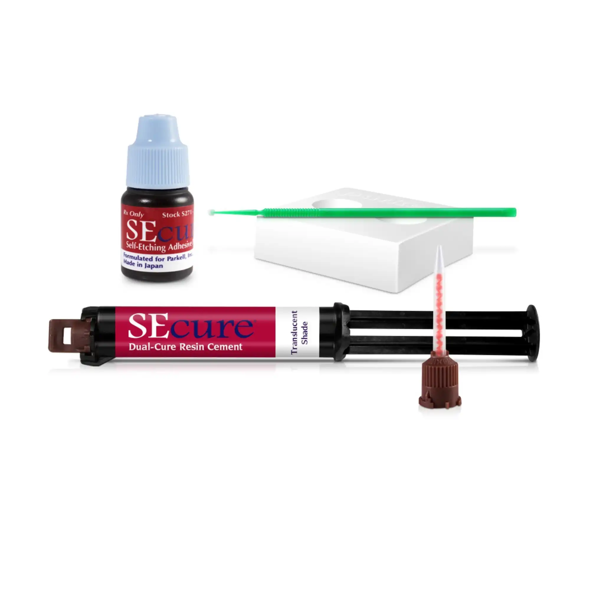Parkell SEcure Adhesive Resin Cement System Kit, Dual-Cure, Translucent Shade, S270 thumbnail 11