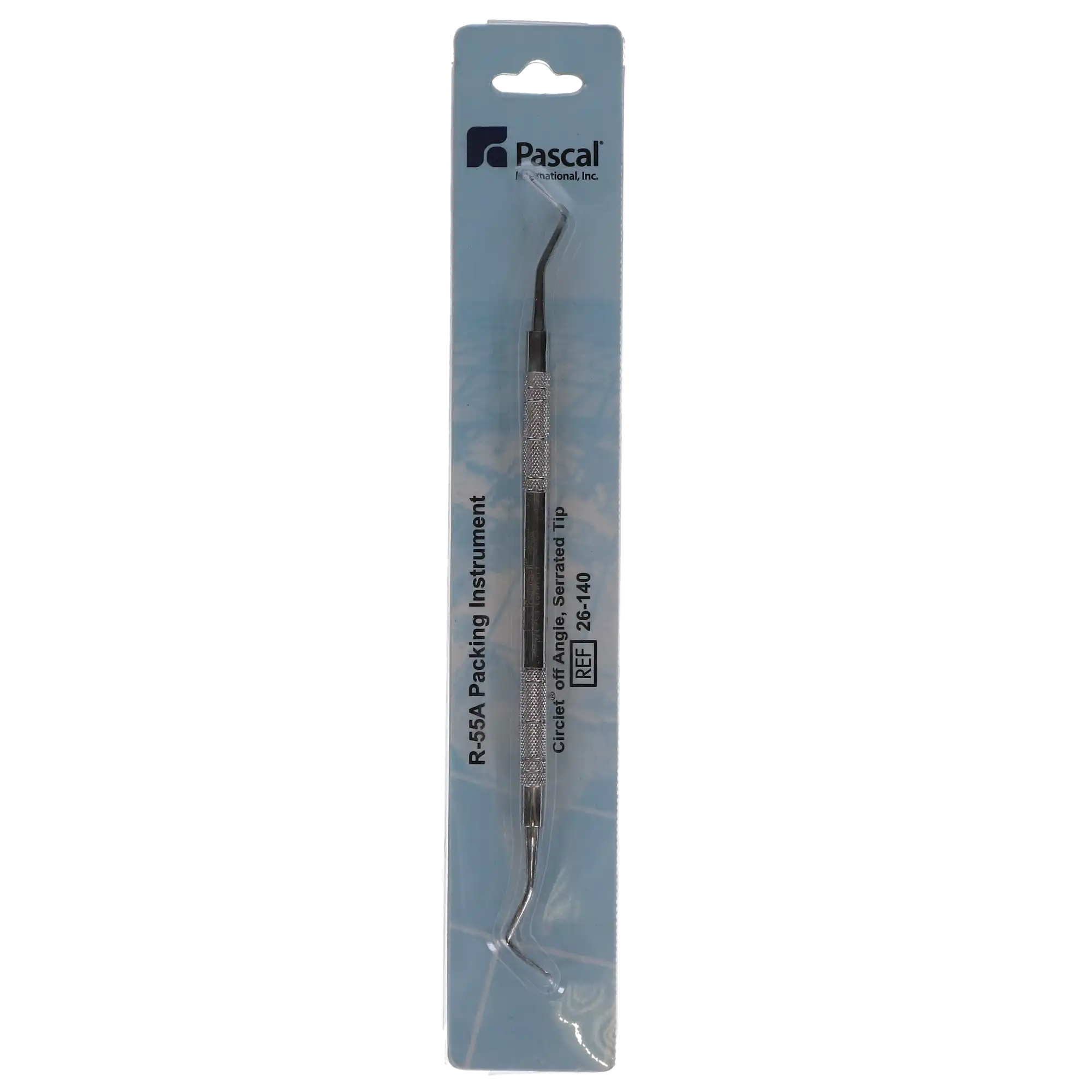 Pascal Circlet Cord Packer, Serrated, Double-End, #R-55A Angled, 1/Pk, 26-140 thumbnail 10
