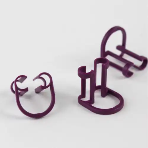 Pascal Isolators Disposable Cotton Roll Holder, Purple, Fits Sizes 1, 2 & 3, 50/Pk, 28-100 thumbnail 3