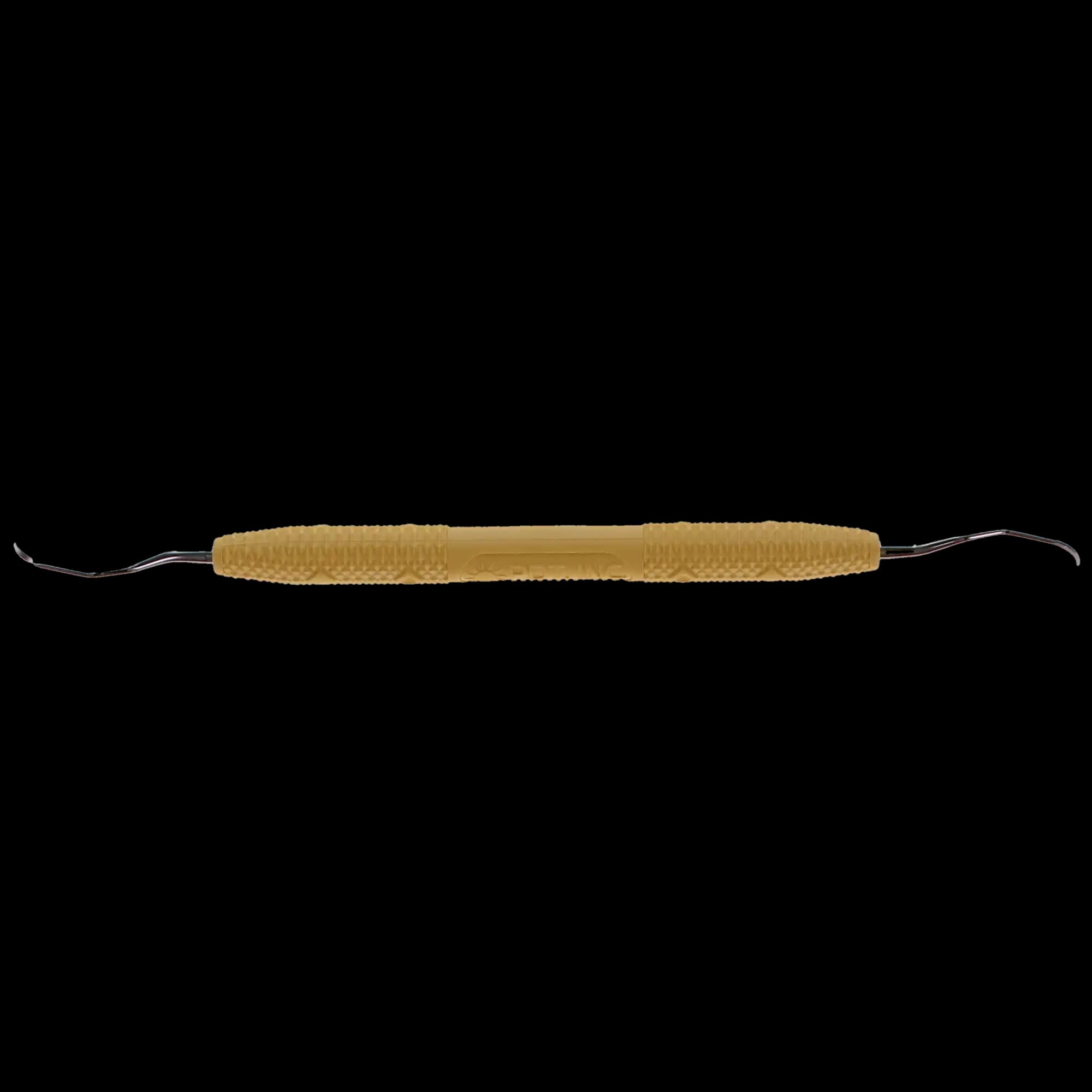 PDT Cruise Gracey 11/12 Extended Reach Curette, Double-Ended, Yellow Resin Handle, R042 thumbnail 6