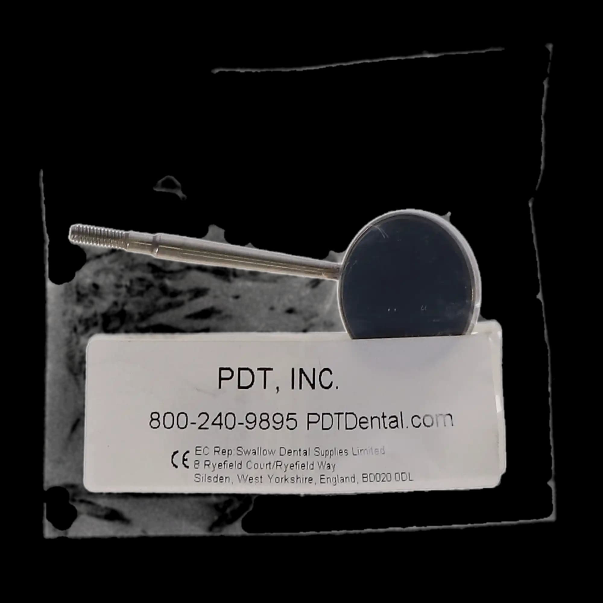 PDT Cruise Line Mouth Mirror, #5 (15/16") Rhodium-Coated Front Surface, Cone Socket, Stainless Steel, 1/Pk, T050 thumbnail 10